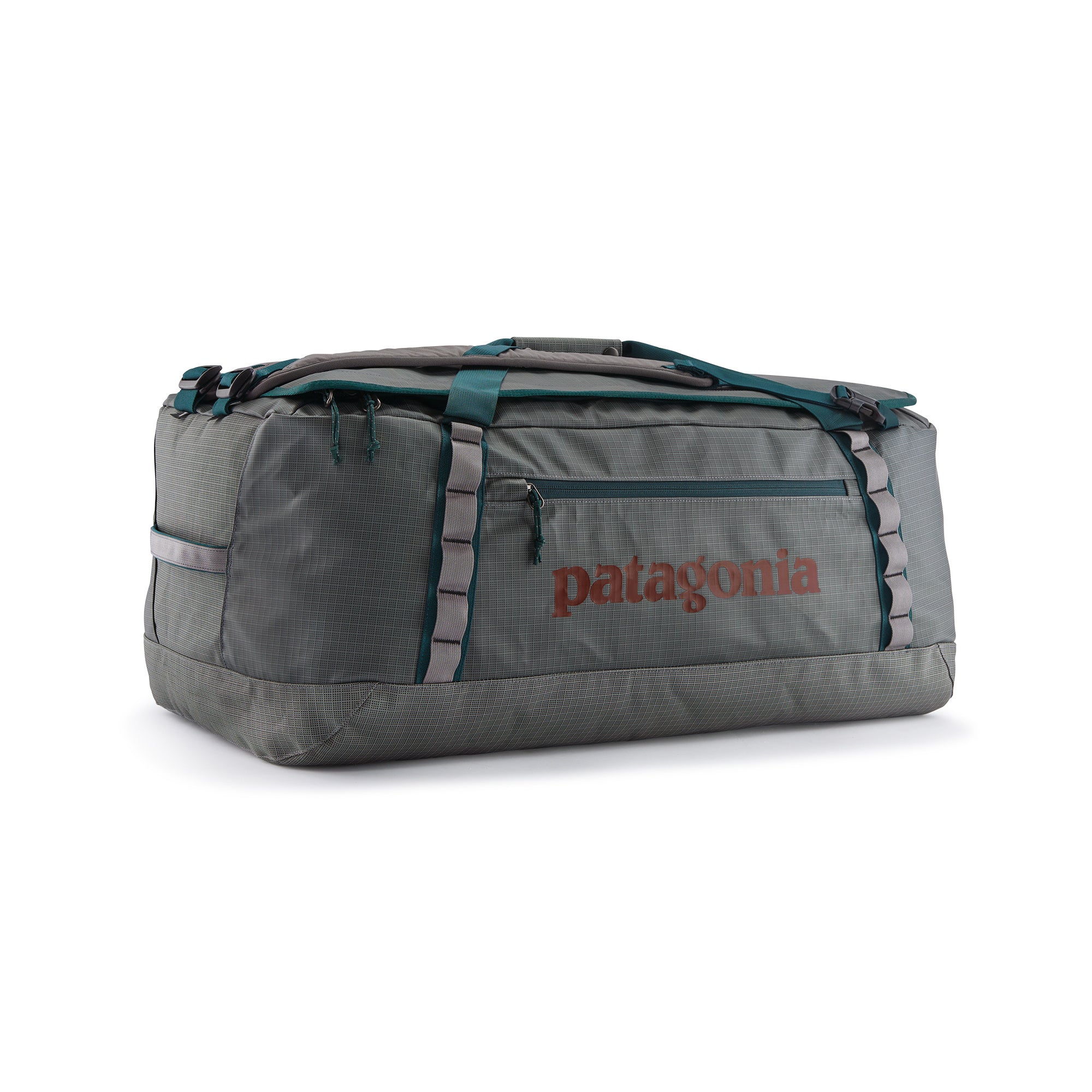 Patagonia Black Hole Duffel 70L in Noble Grey — front view