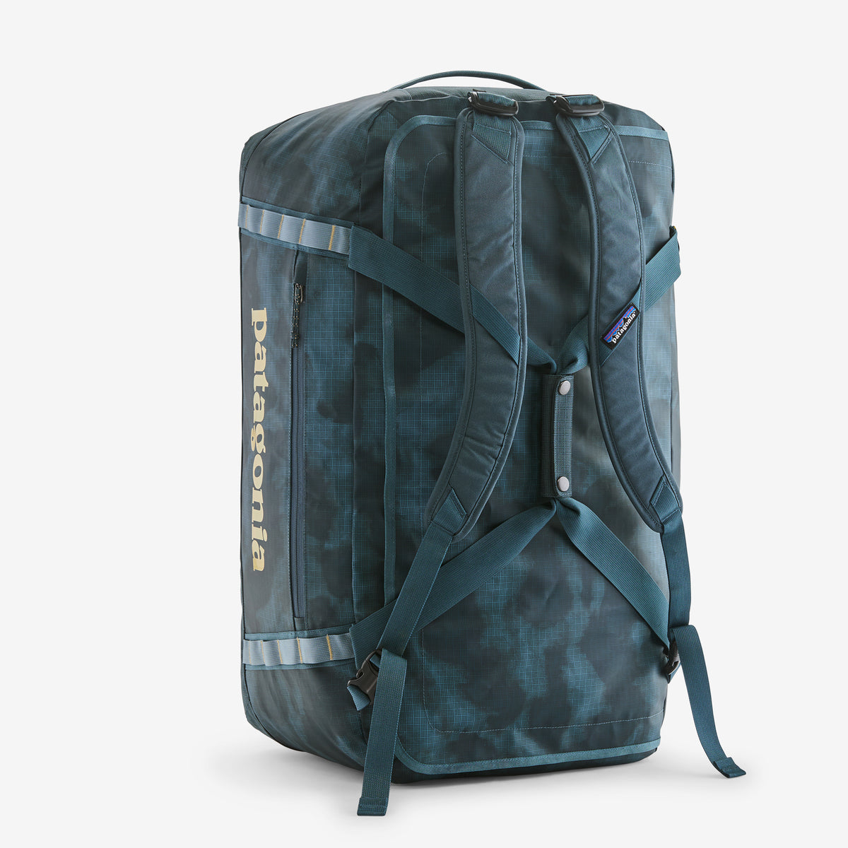 Patagonia Black Hole Duffel 70L in Sastrugi: Summit Blue — back view