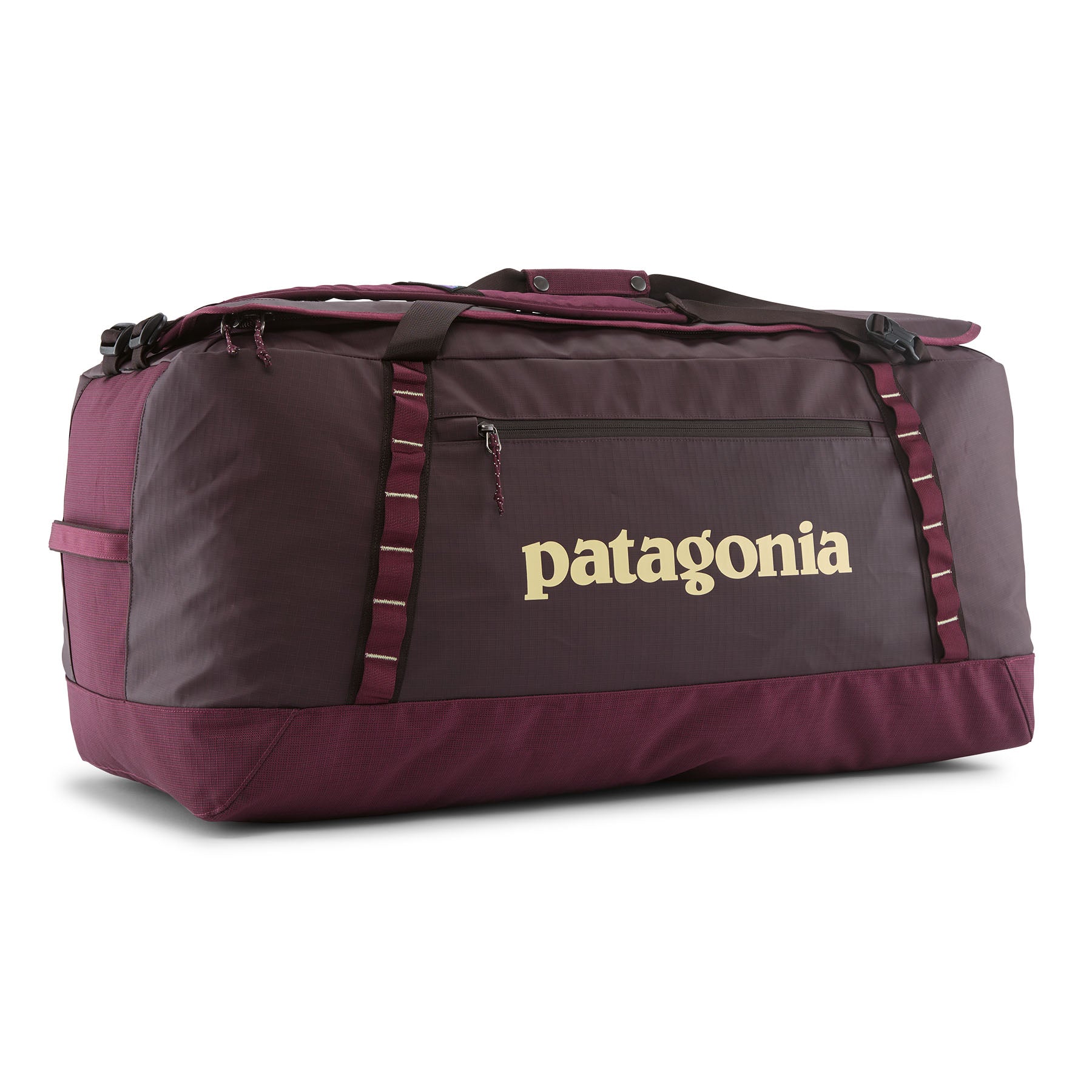 Patagonia Black Hole Duffel 100L in Berry Fig — front view