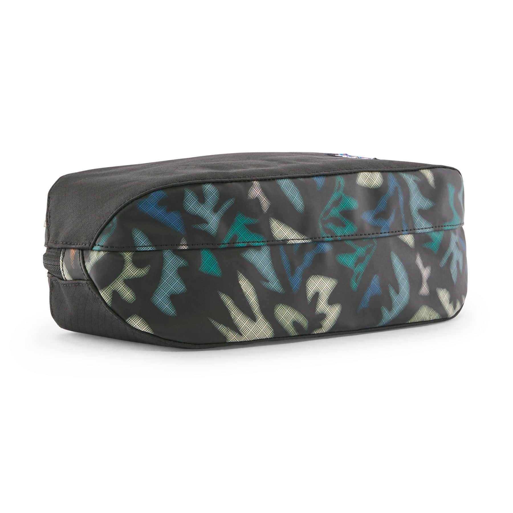 Patagonia Black Hole Cube 3L in Kaleido: Black — back view