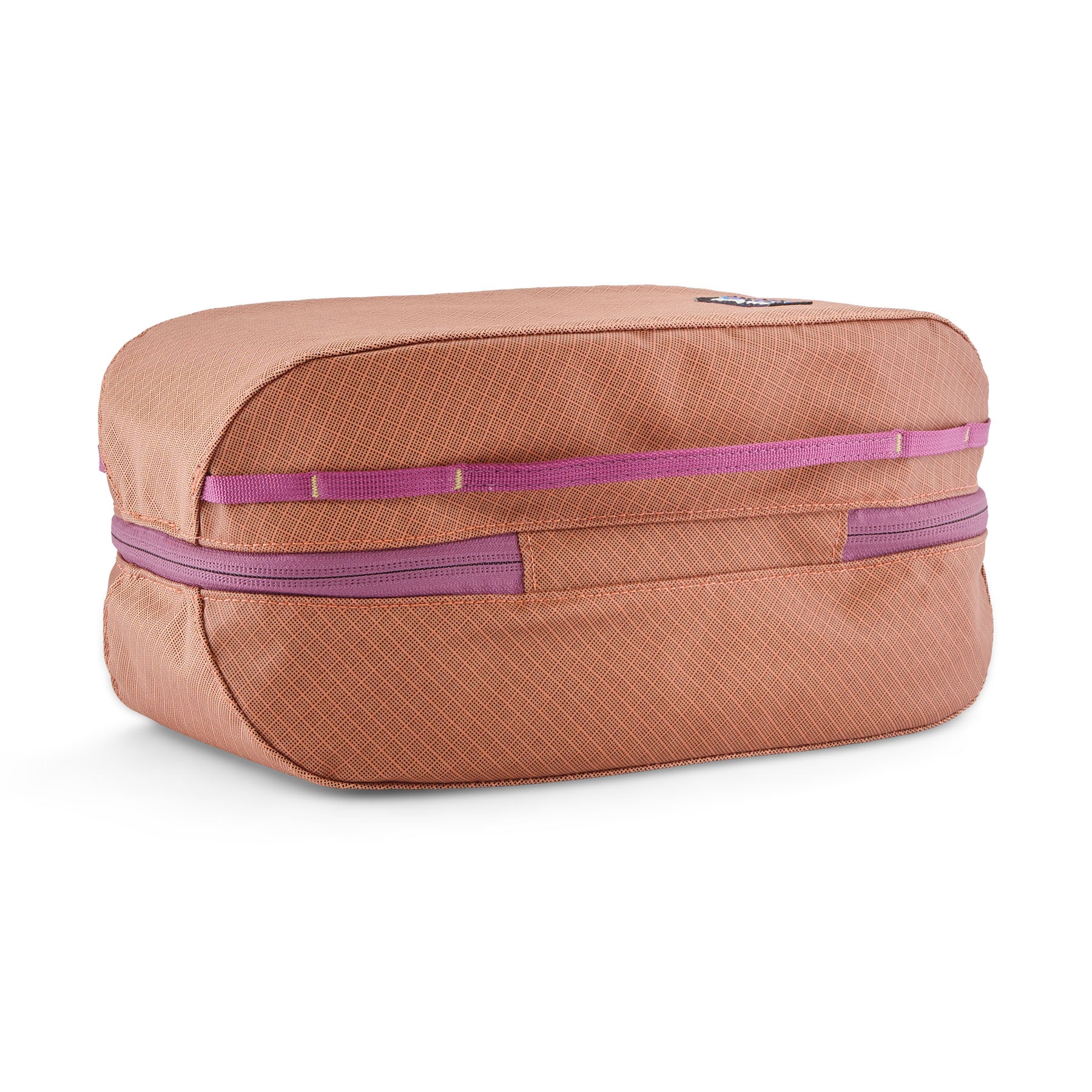 Patagonia Black Hole Cube 6L in Peach Sherbet — back view