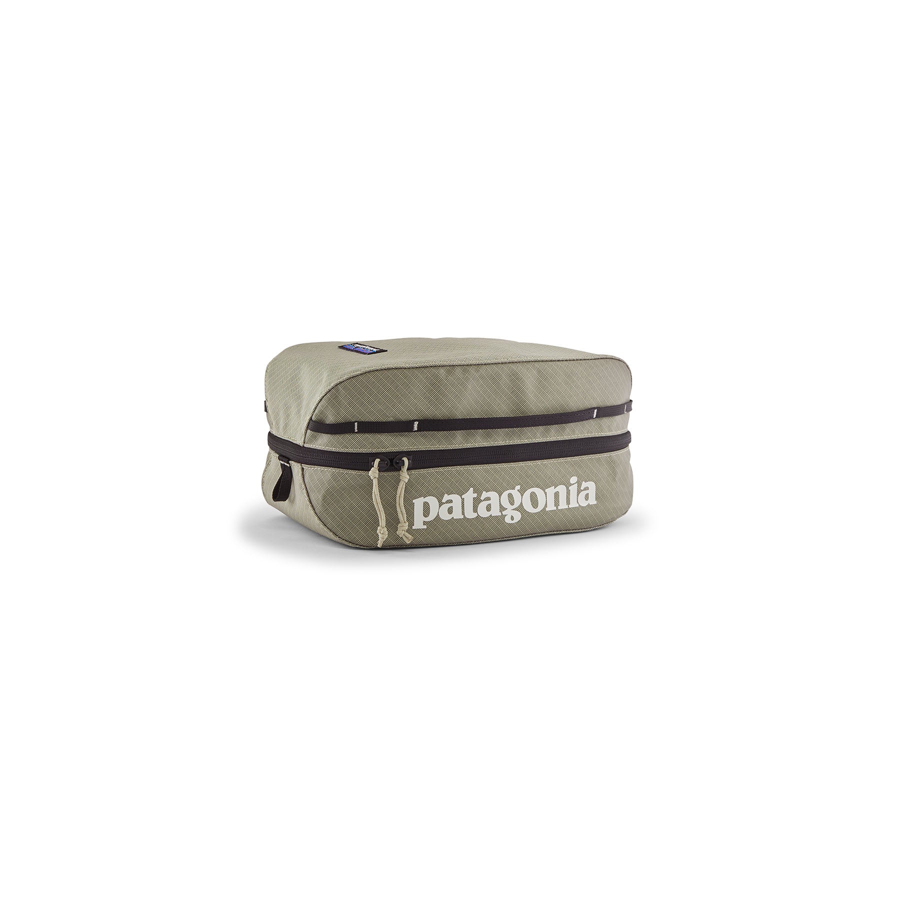 Patagonia Black Hole Cube 6L in Weathered Stone — front view