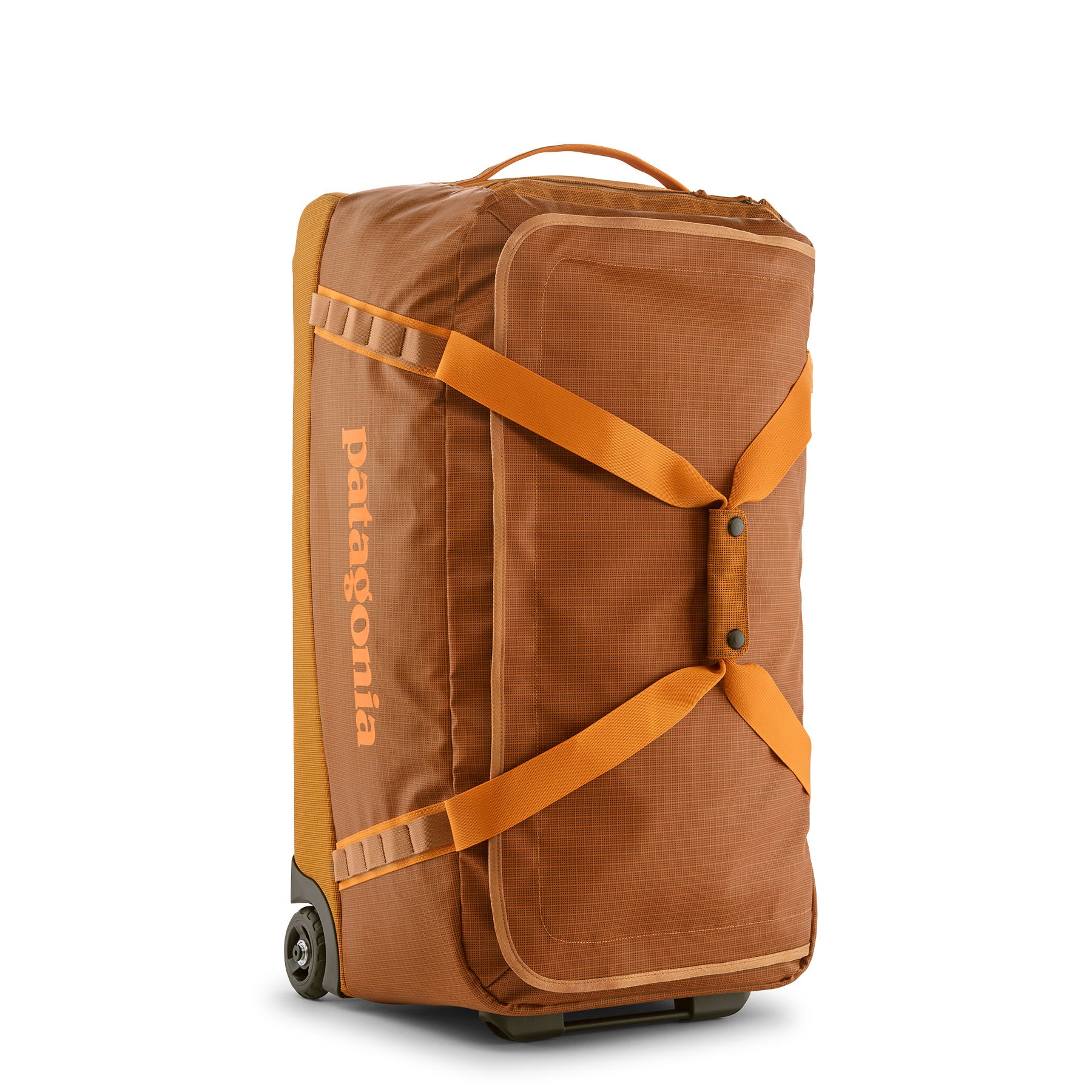 Patagonia Black Hole Wheeled Duffel 70L in Cinnamon Brown — front view