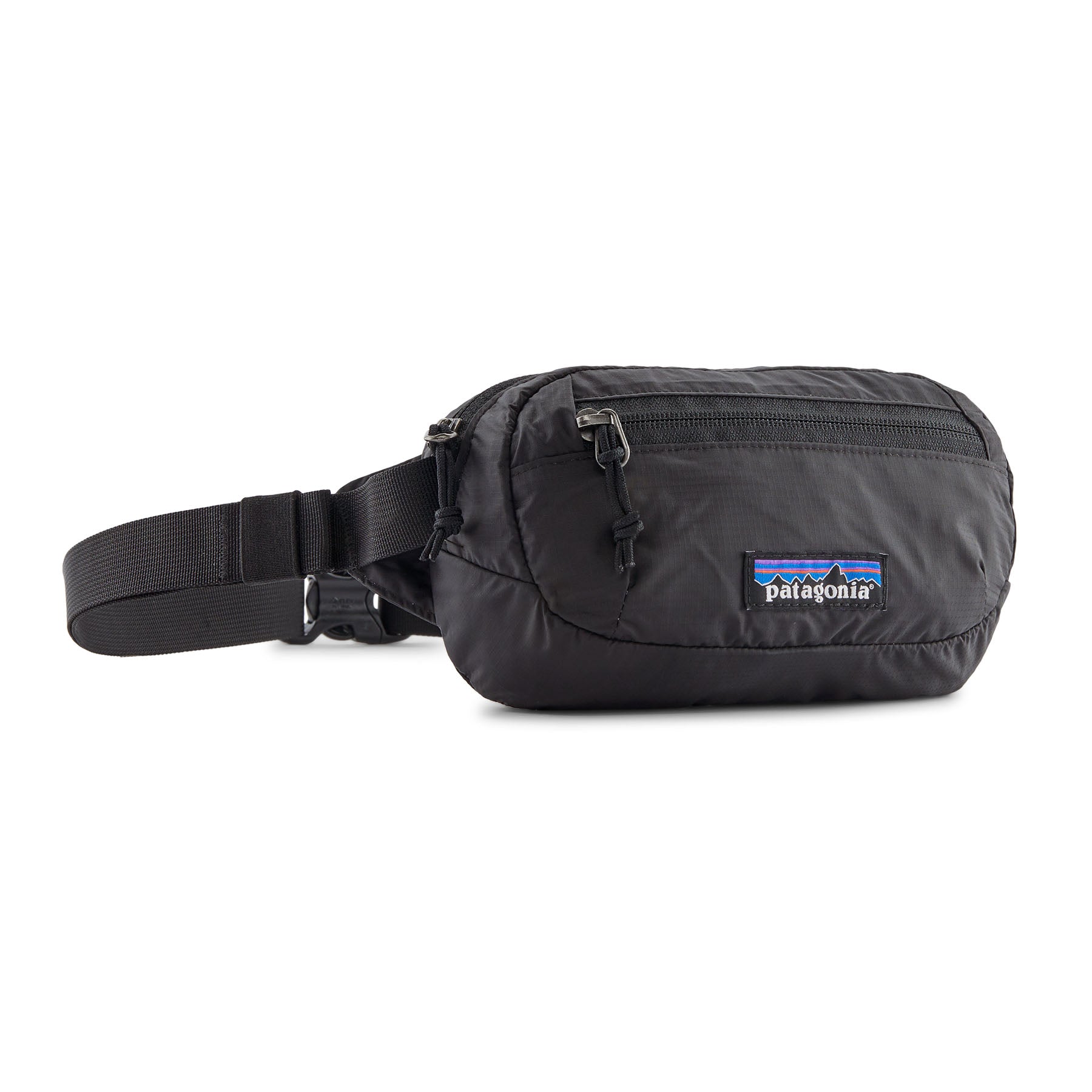 Patagonia Terravia Mini Hip Pack 1L in Black — front view