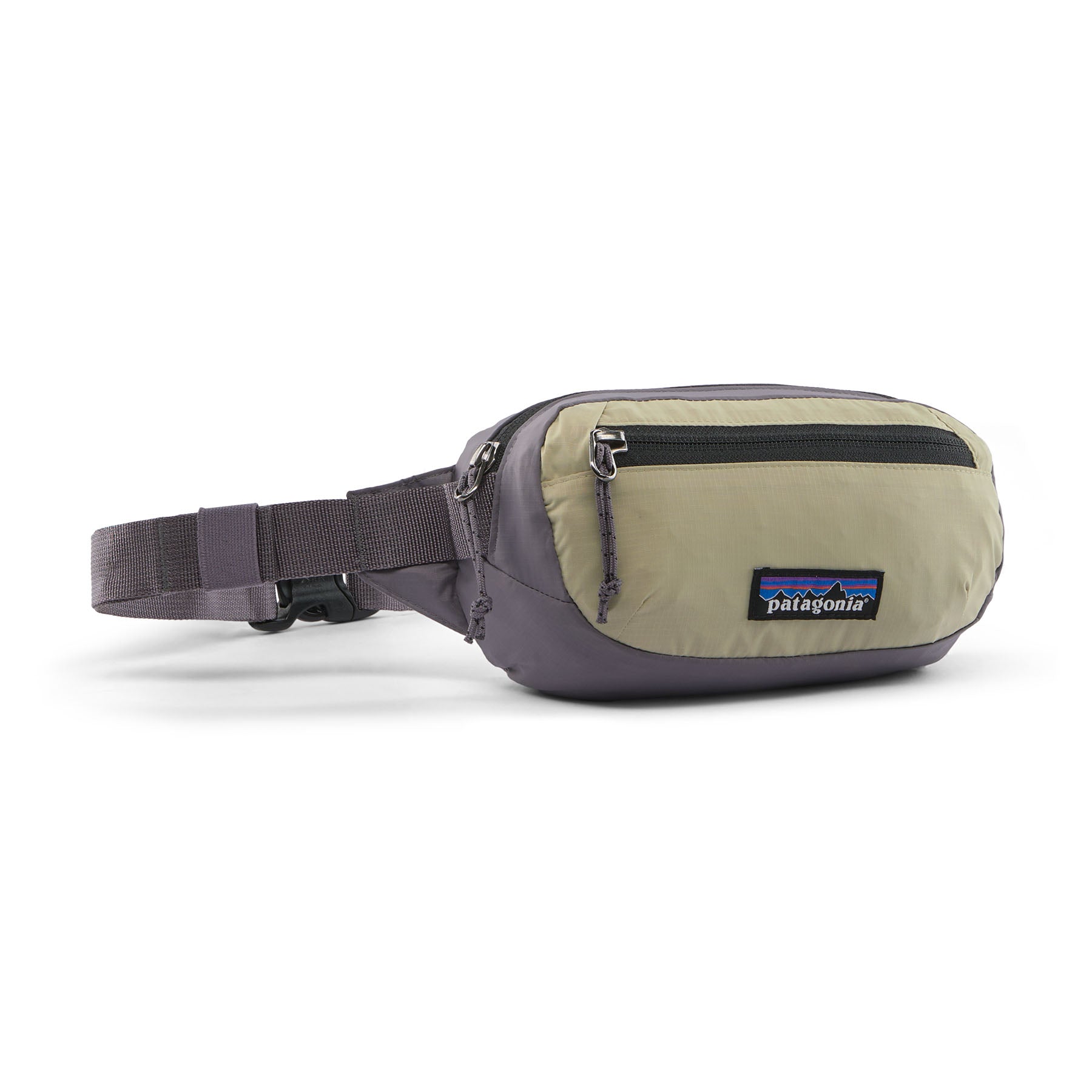 Patagonia Terravia Mini Hip Pack 1L in Weathered Stone — front view
