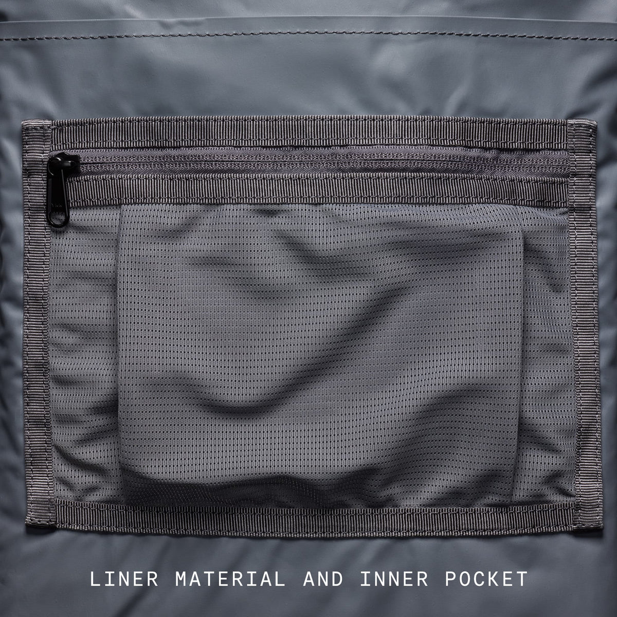 Chrome Industries Barrage Pack 34L in Black — interior view