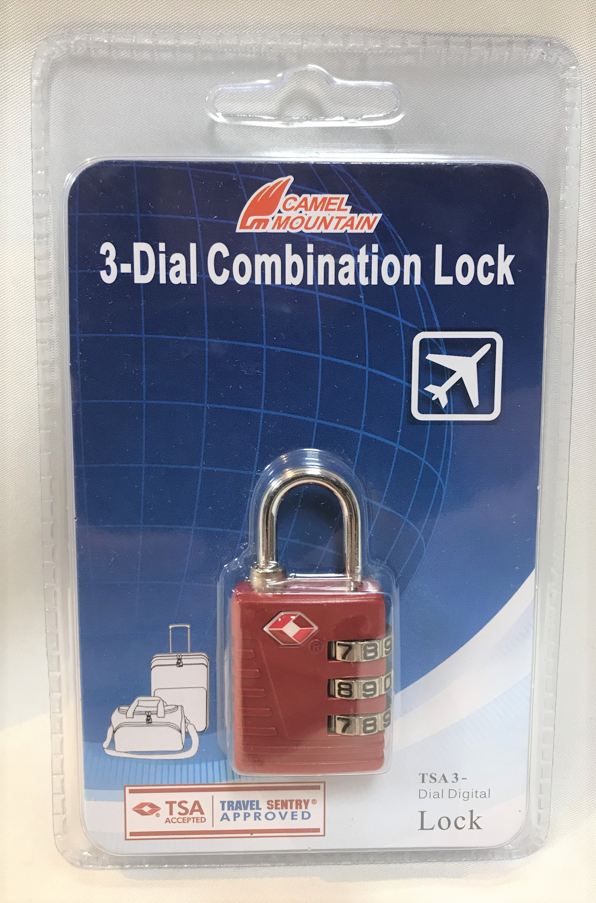 Camel Mountain 533 TSA Approved Lock 3 Dial, view 3