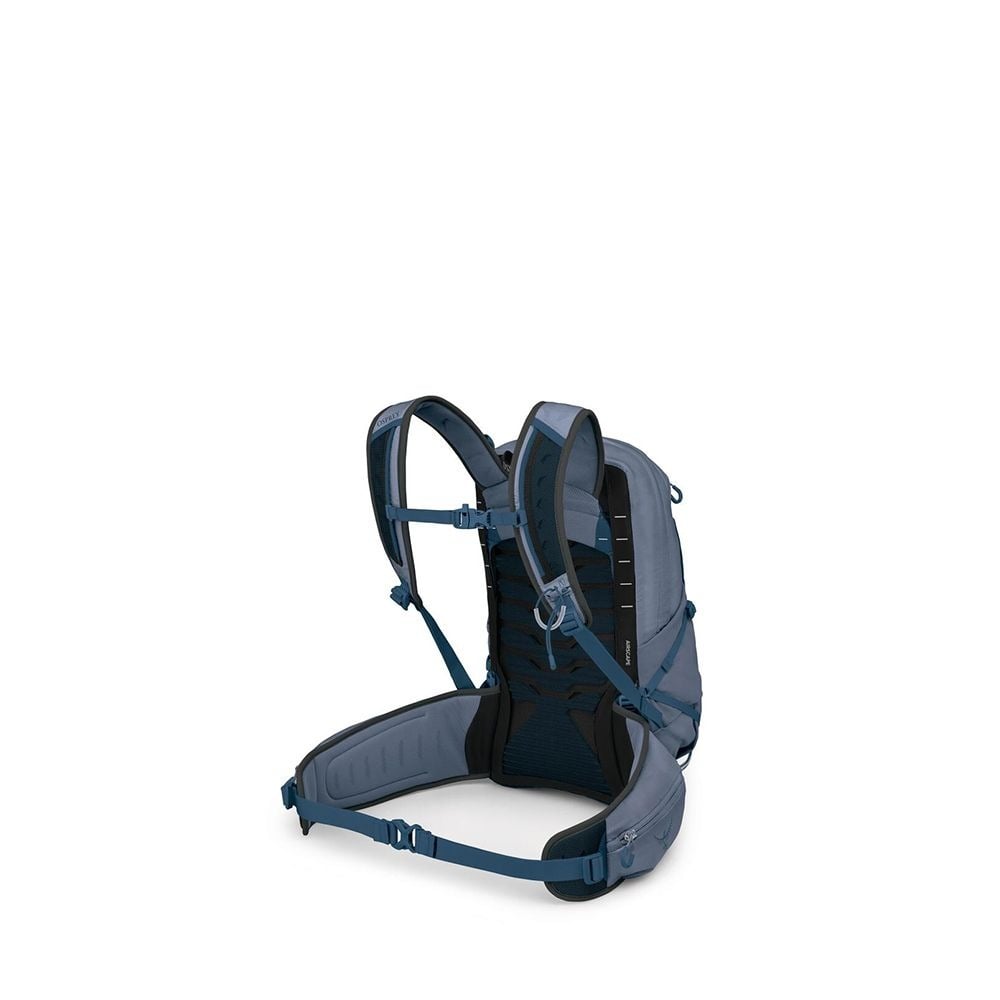 Osprey Tempest 22 Extended Fit Hiking Backpack 22L in Anchor Blue/Atlas — angle view 3