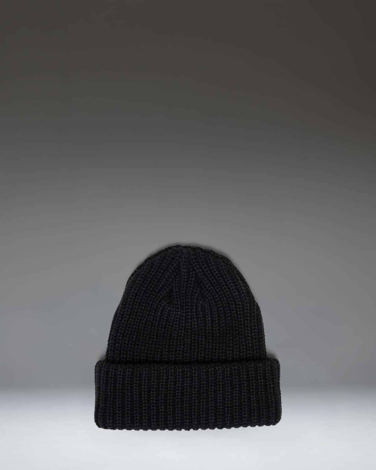 Herschel Douglas Beanie in Black — back view # color_Black