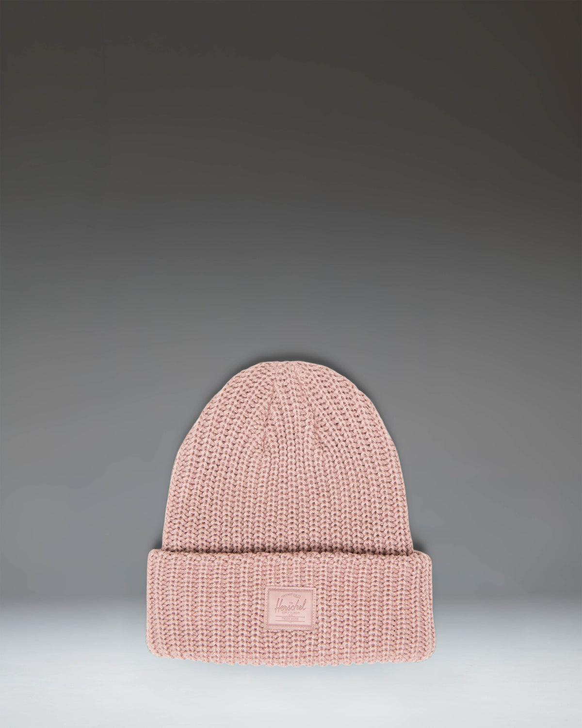 Herschel Douglas Beanie in Ash Rose — front view