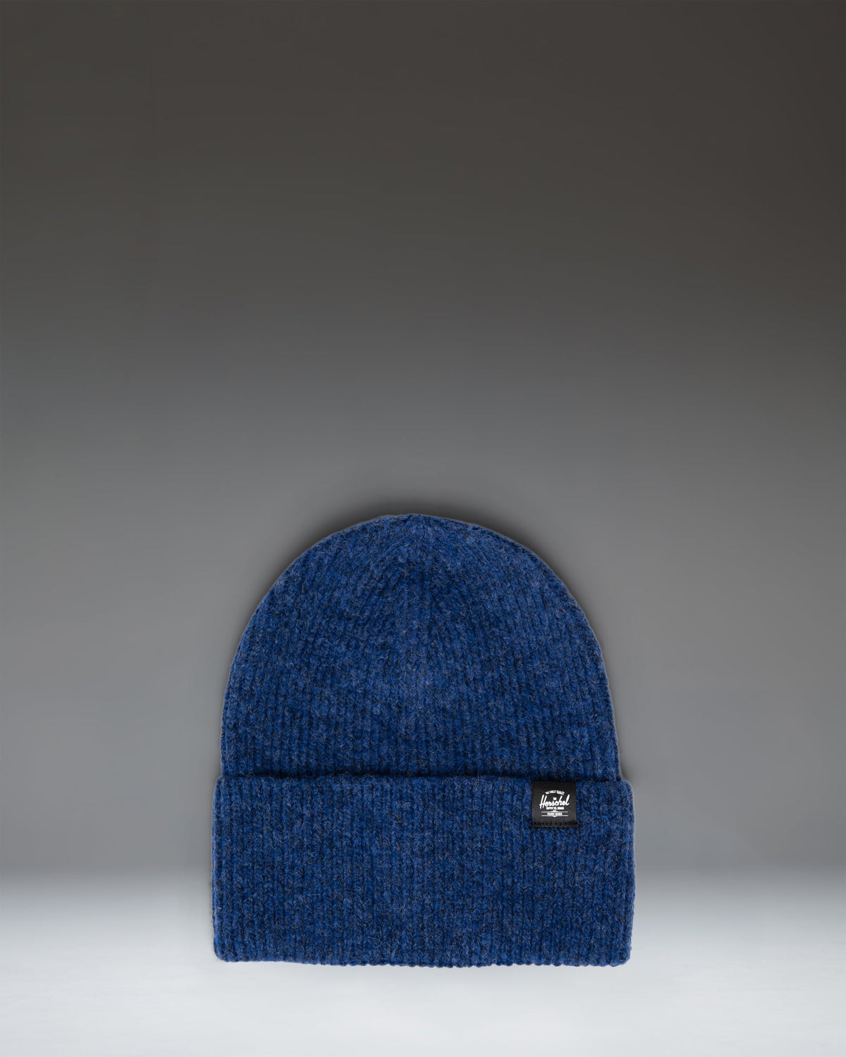 Herschel Super Soft Beanie in Mazarine Blue — front view