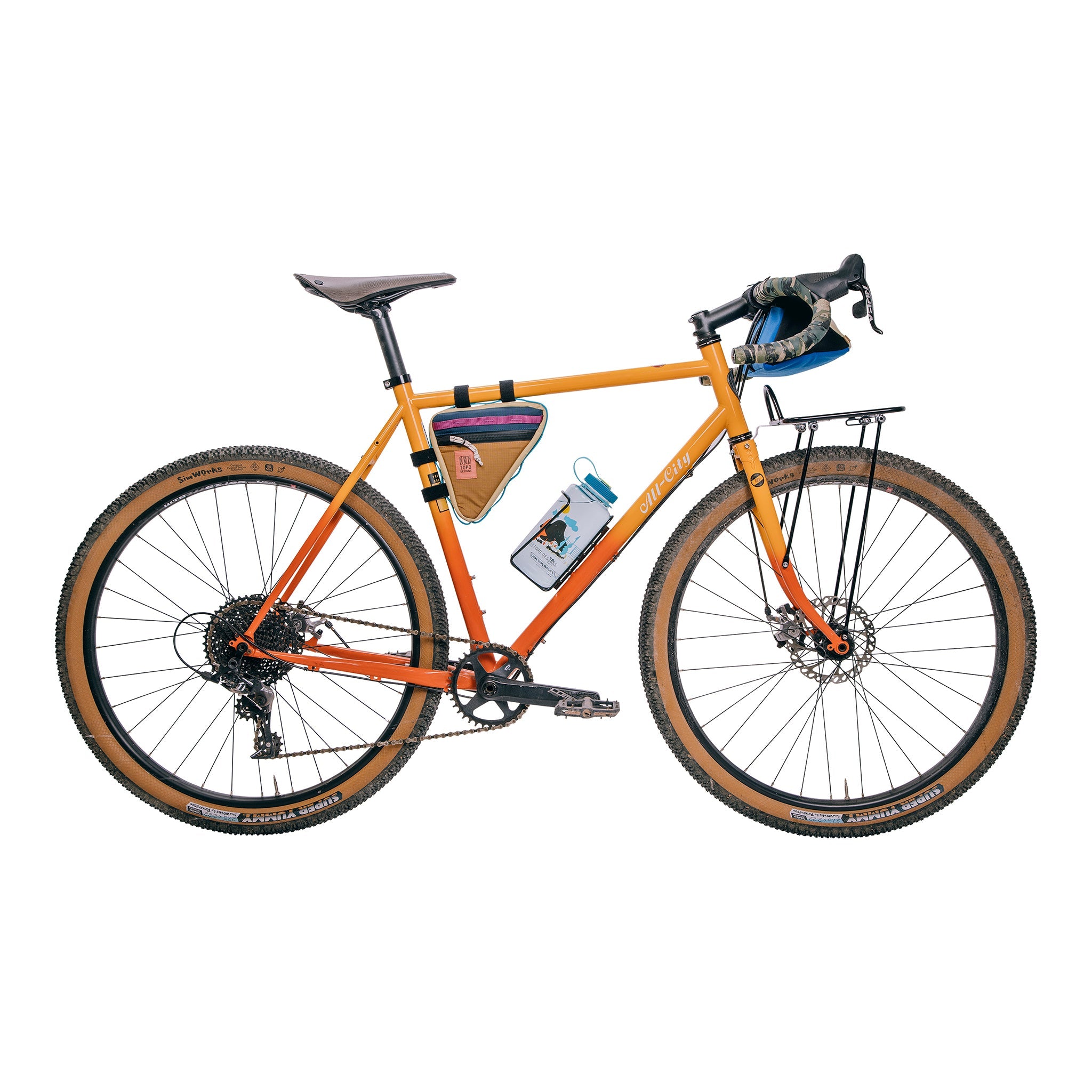 Topo Designs Bike Frame Bag — angle view 2