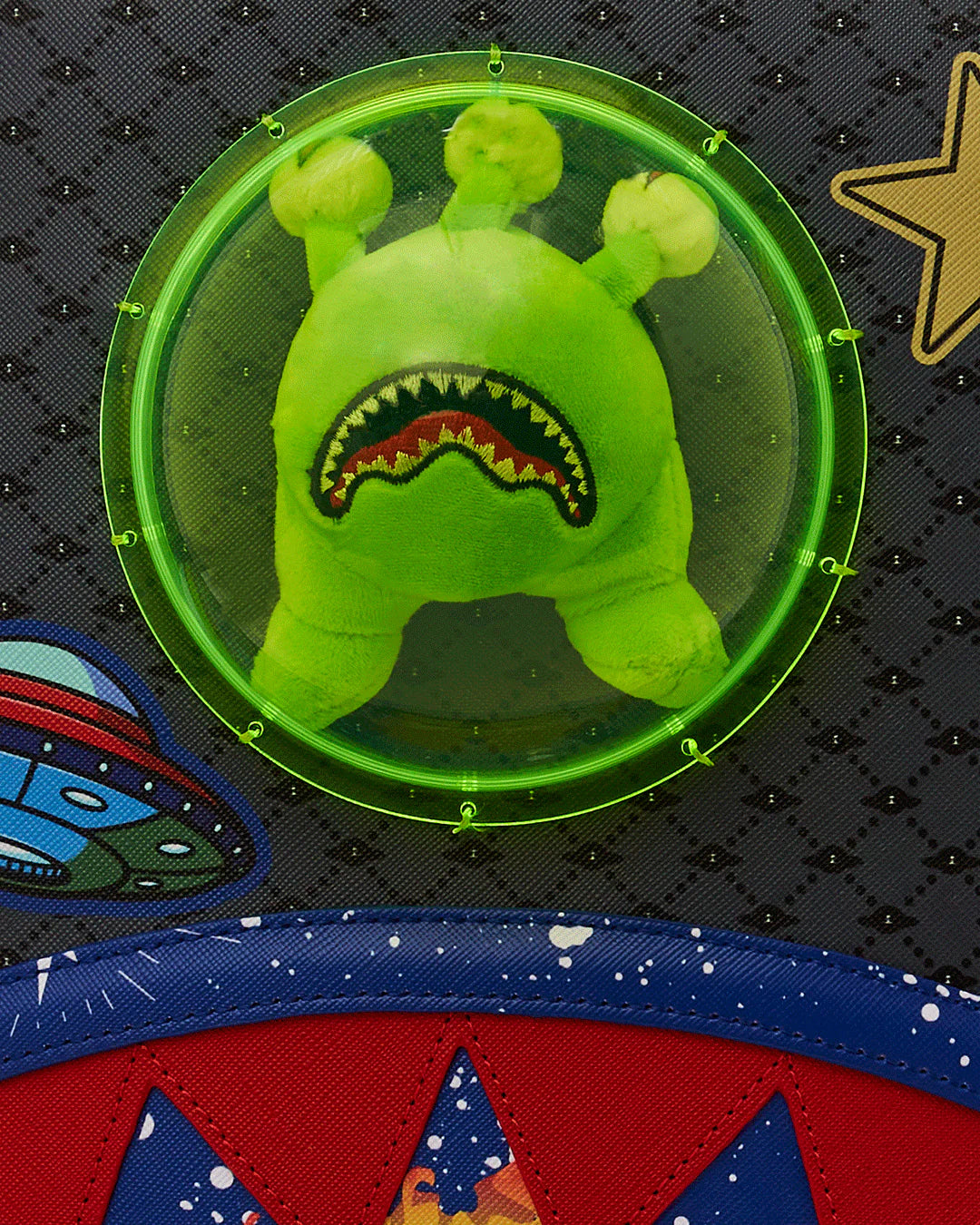 Sprayground Alien Zzzaddy Backpack, view 13