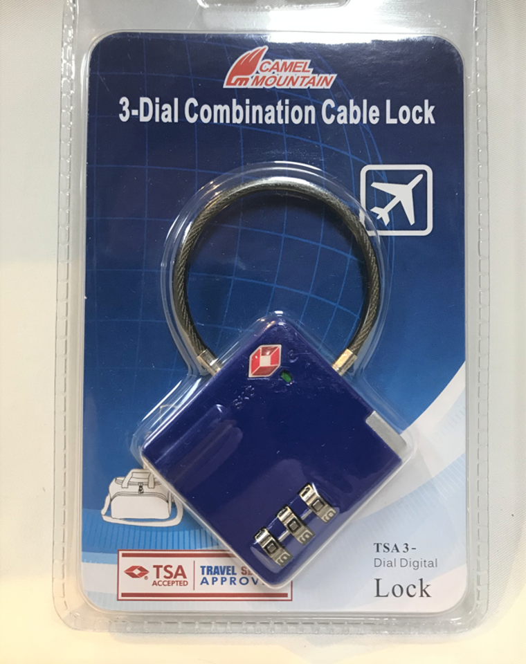 Camel Mountain 529 TSA Approved Lock 3 Dial, view 4