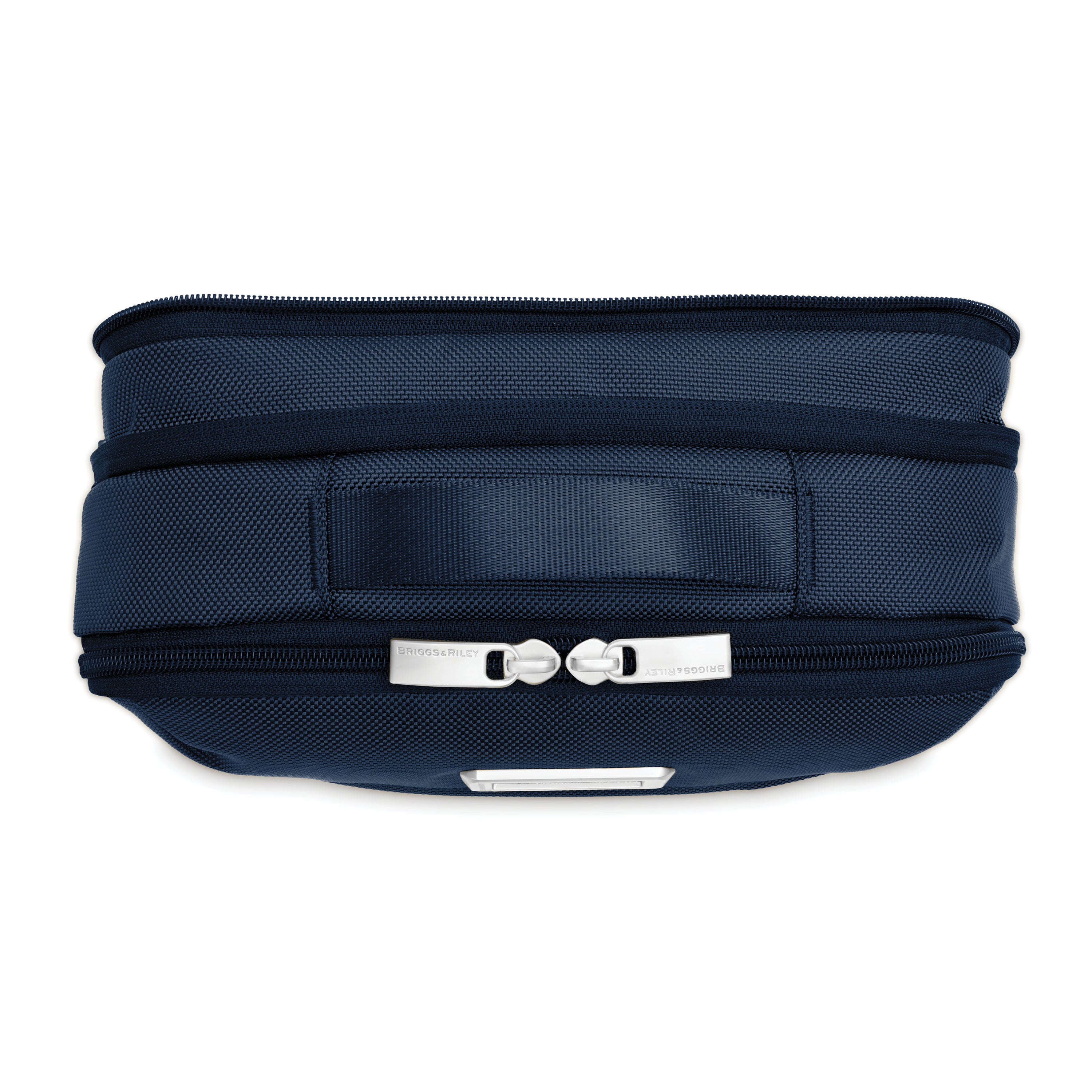 Briggs & Riley Baseline Expandable Essentials Kit in Navy — top view # color_Navy
