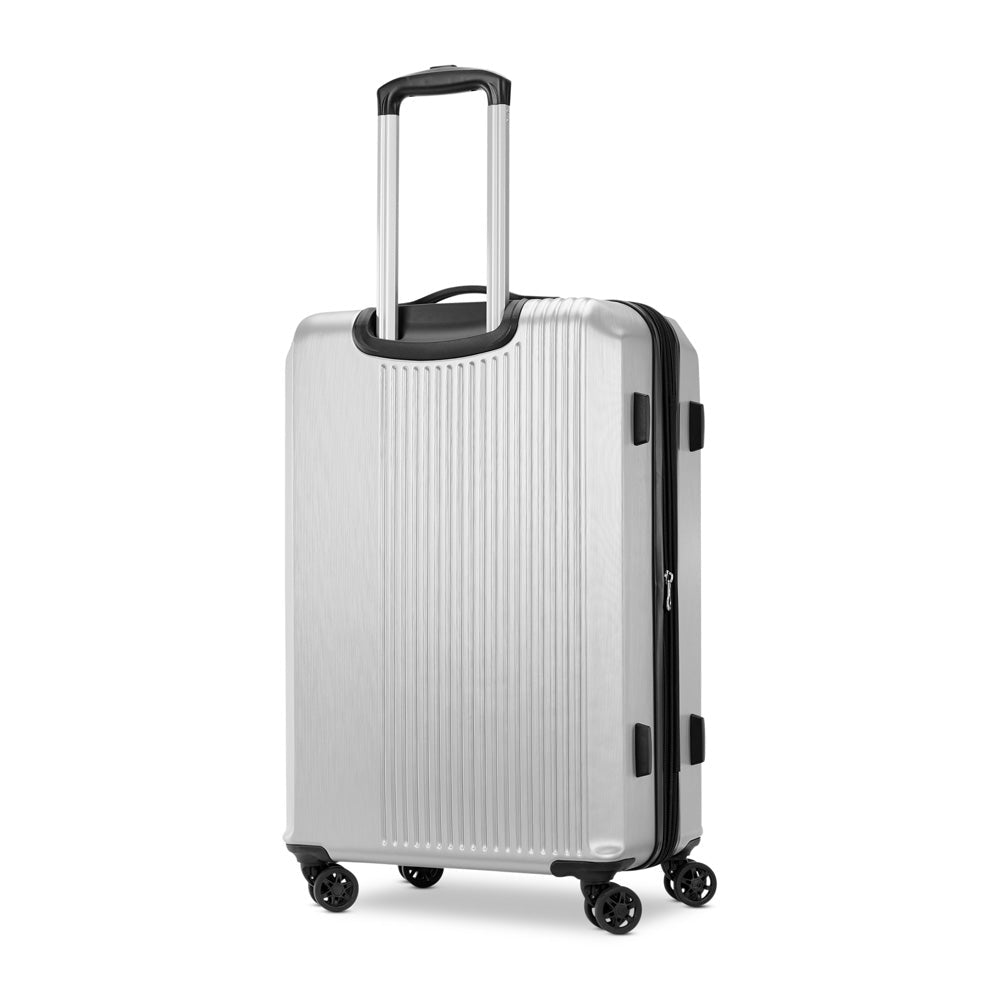 Samsonite Alliance SE Collection in Aluminum Silver 24" — back view