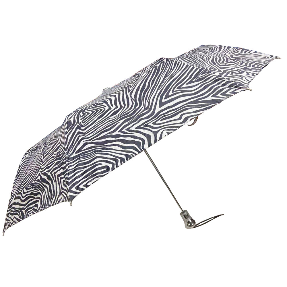 Vista 6012P Animal Print Umbrella in Zebra — front view # color_Zebra