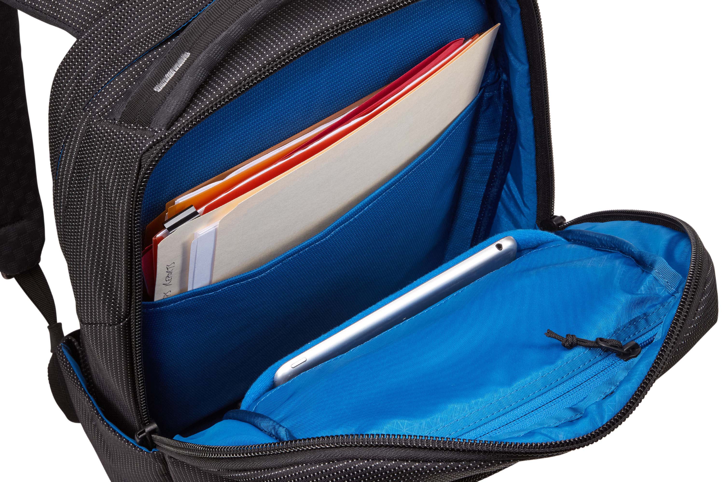 Thule Crossover 2 Backpack 20L in Black — detail view 5 # color_Black