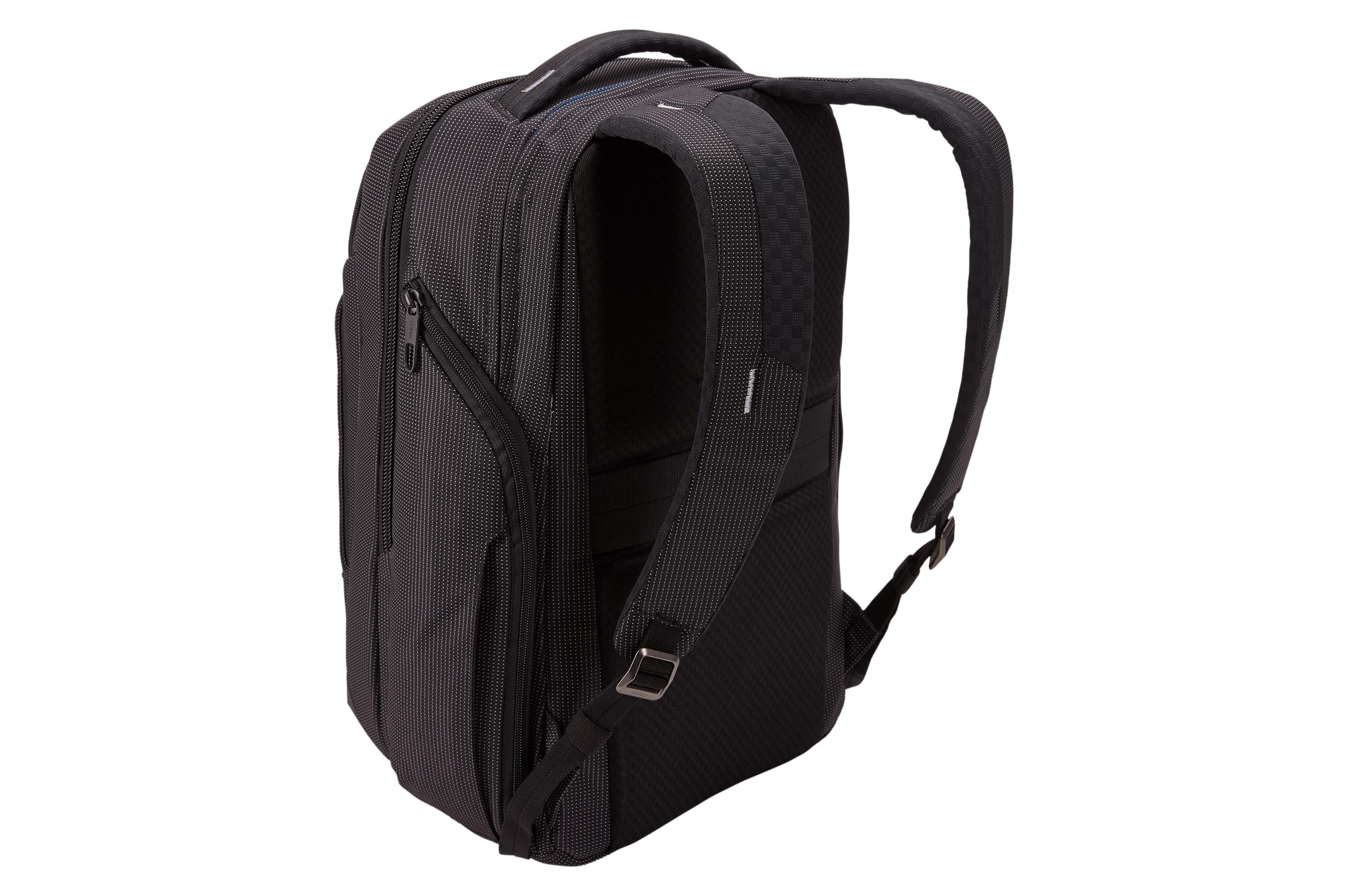 Thule Crossover 2 Backpack 30L in Black — angle view 2 # color_Black