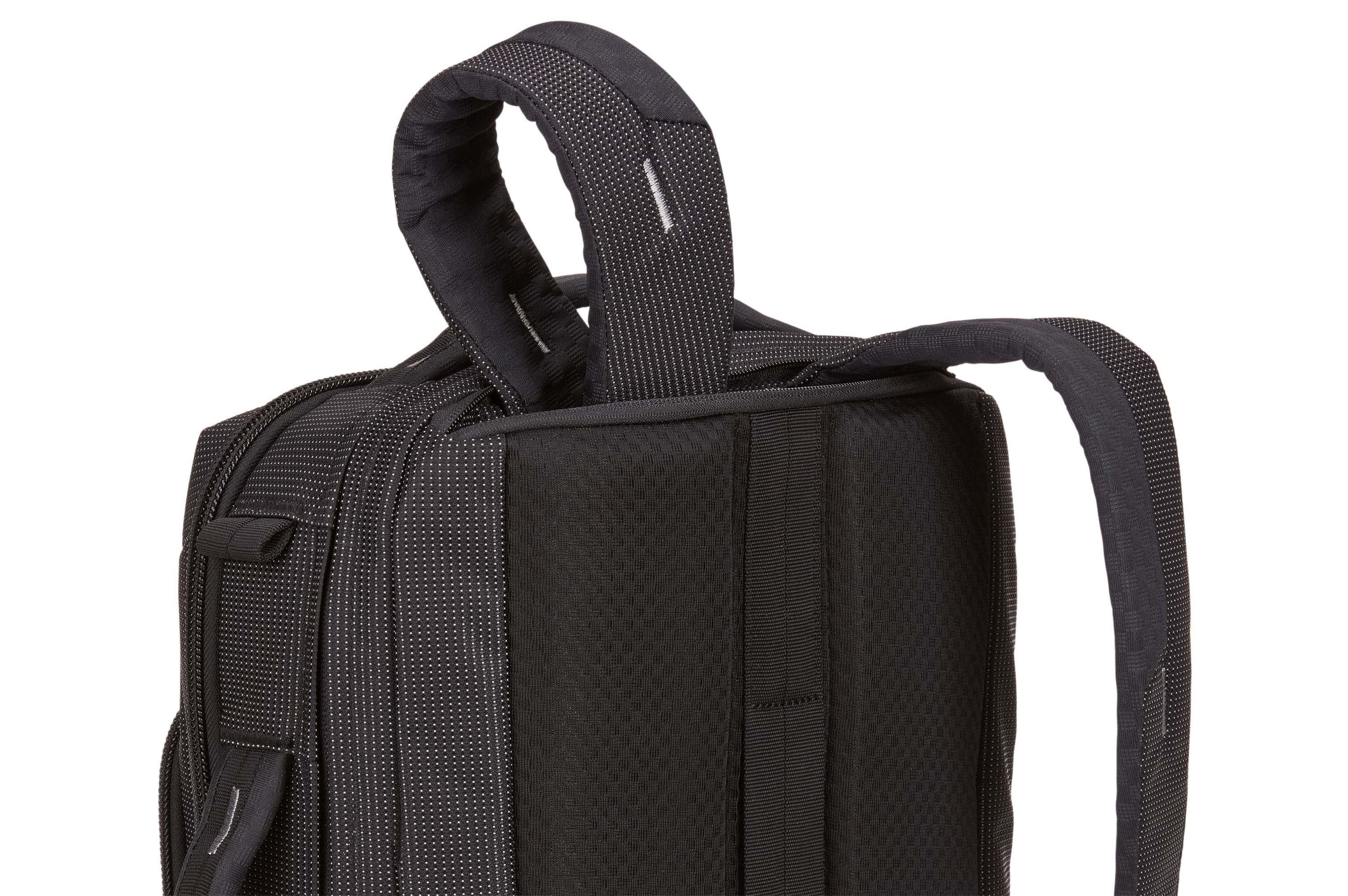Thule Crossover 2 Convertible Laptop Bag 15.6" in Black — detail view # color_Black