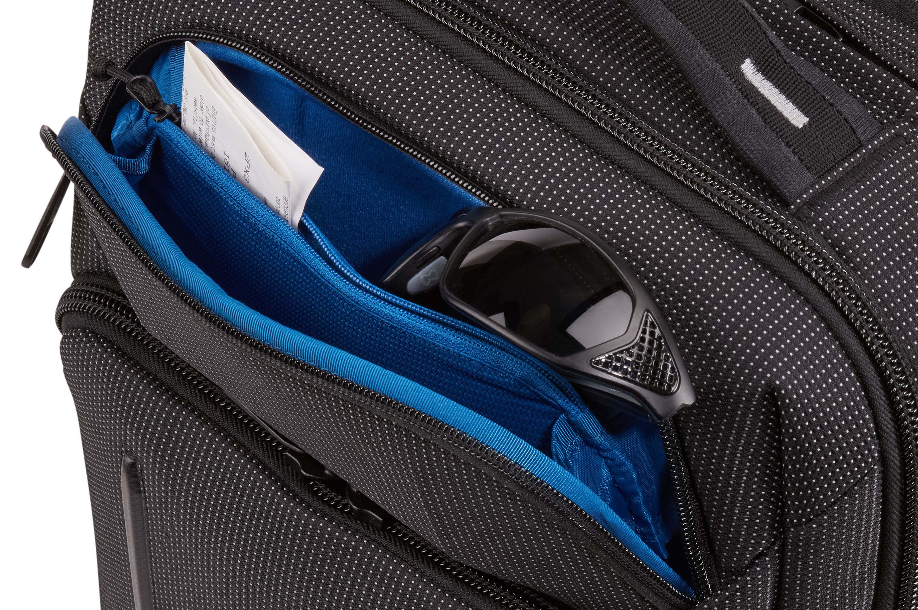 Thule Crossover 2 Convertible Laptop Bag 15.6" in Black — detail view 2 # color_Black