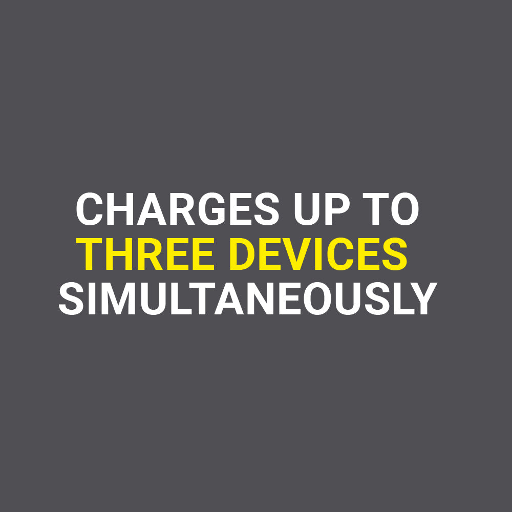 Go Travel Worldwide Adaptor + USB-A & USB-C – in use