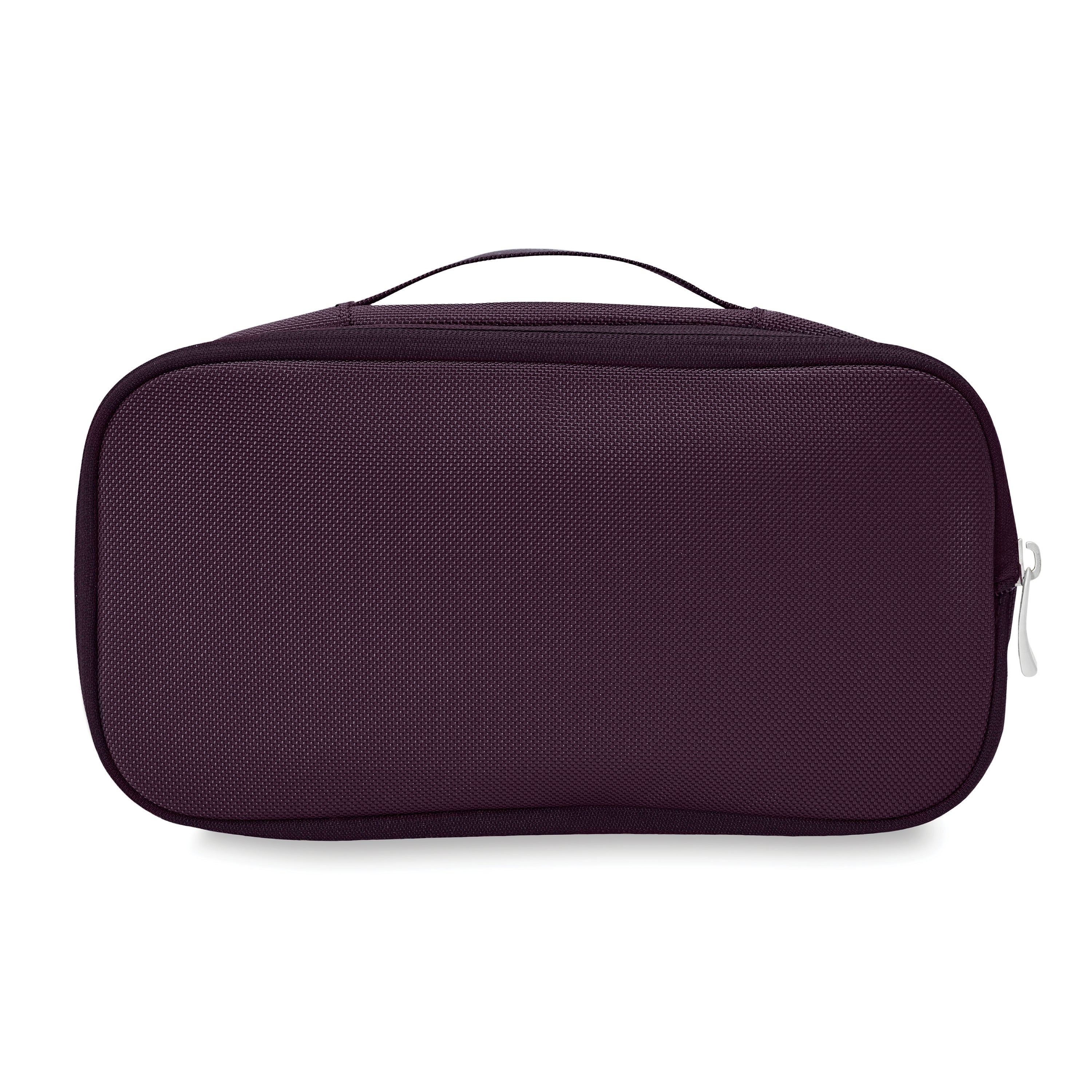 Briggs & Riley Baseline Expandable Essentials Kit in Plum — back view # color_Plum
