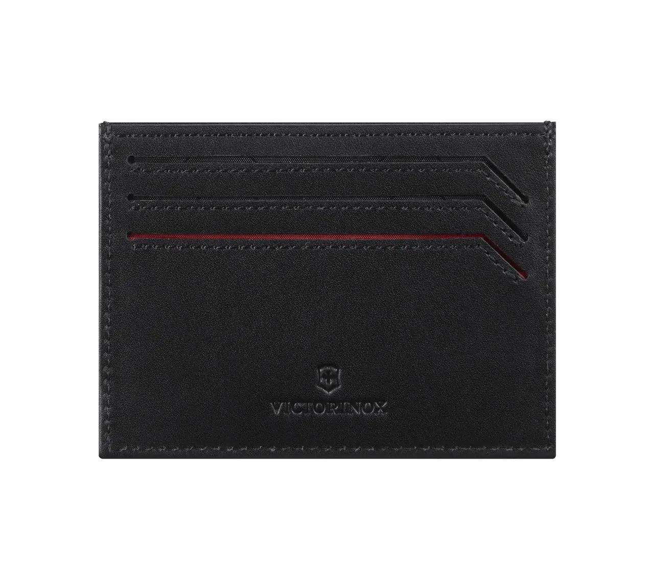 Victorinox Altius Alox Leather Slim Card Case w/ RFID Protection image 1