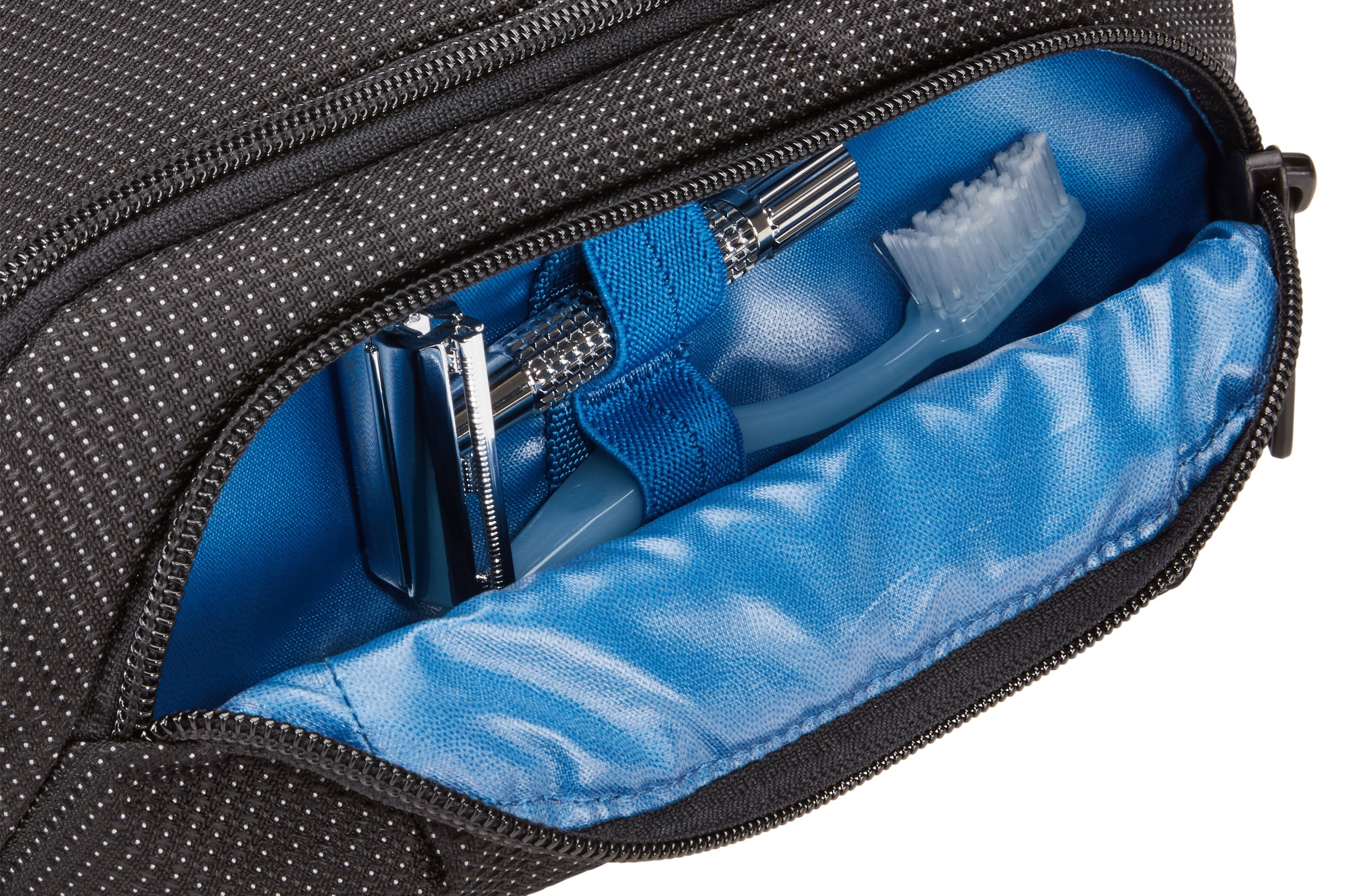 Thule Crossover 2 Toiletry Bag in Black — detail view 3 # color_Black