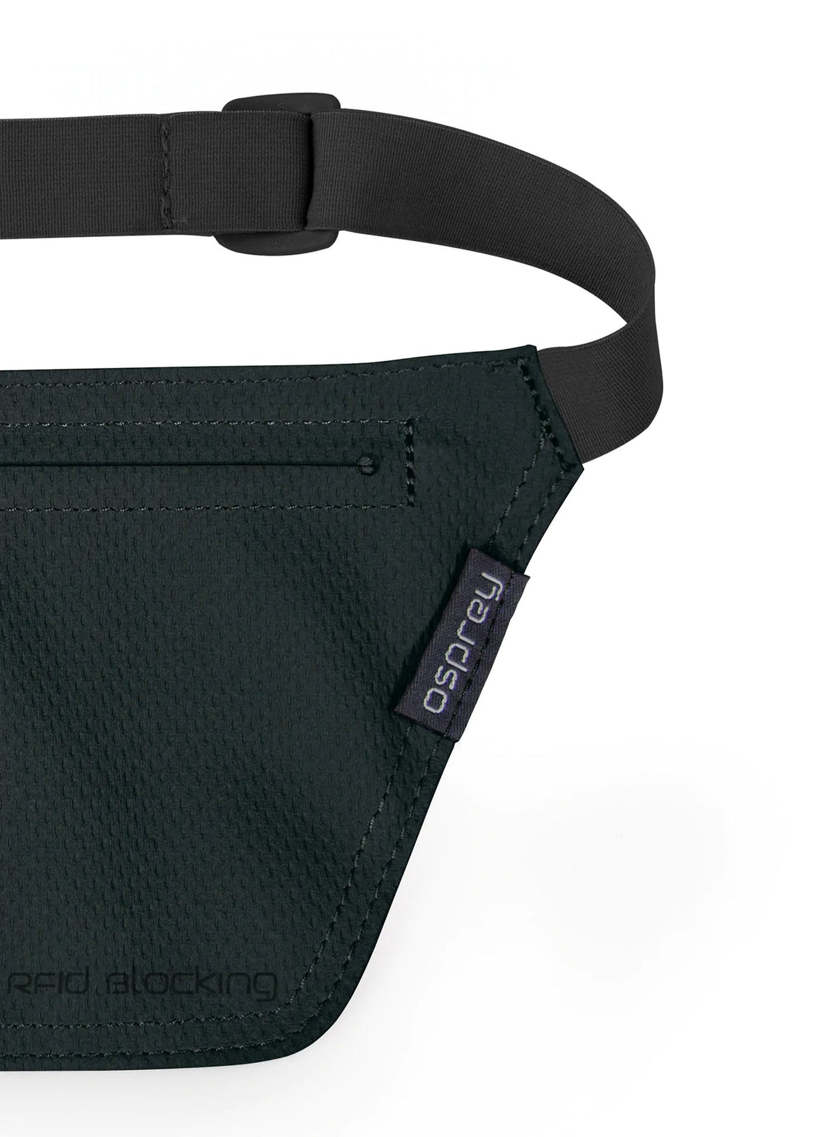 Osprey Stealth Wallet RFID protection in Black — detail view 2