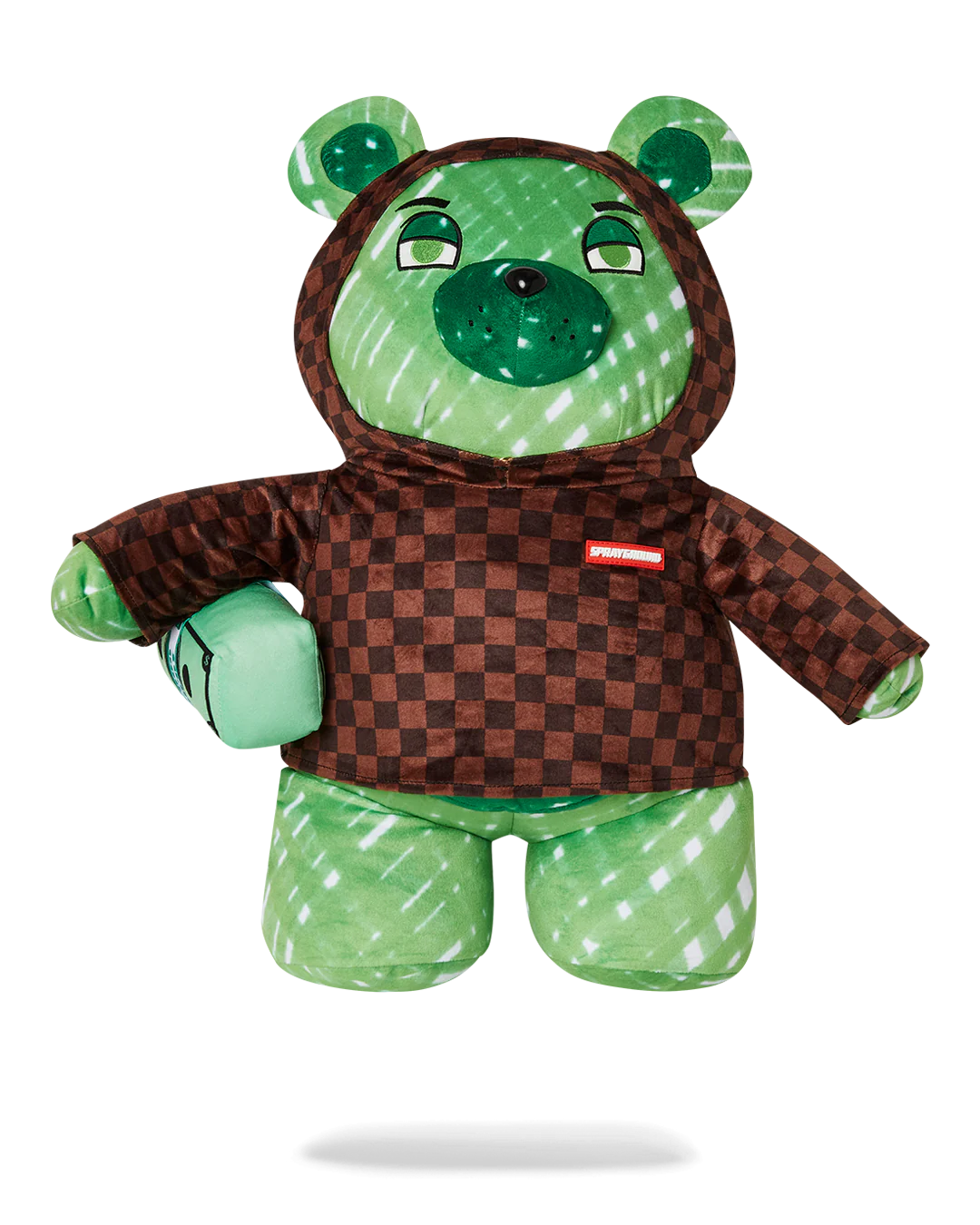 Sprayground Sharks In Paris Fade Away Hoodie Moneybear Teddybear Backpack image 0