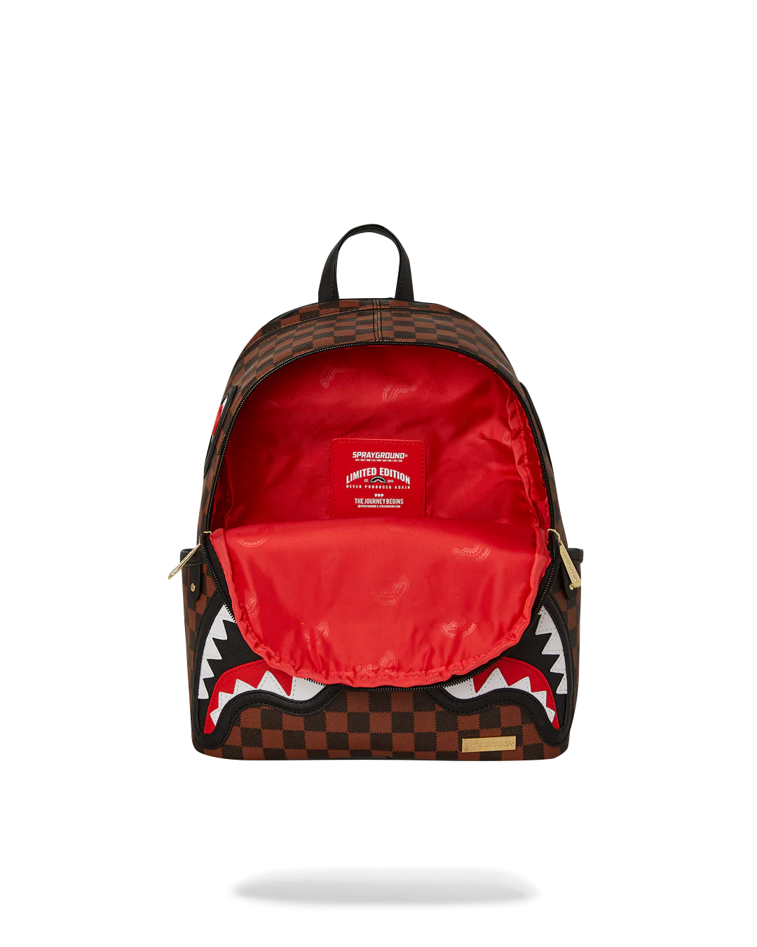 Sprayground Sawtooth Sharks In Paris Backpack - Thumbnail 4