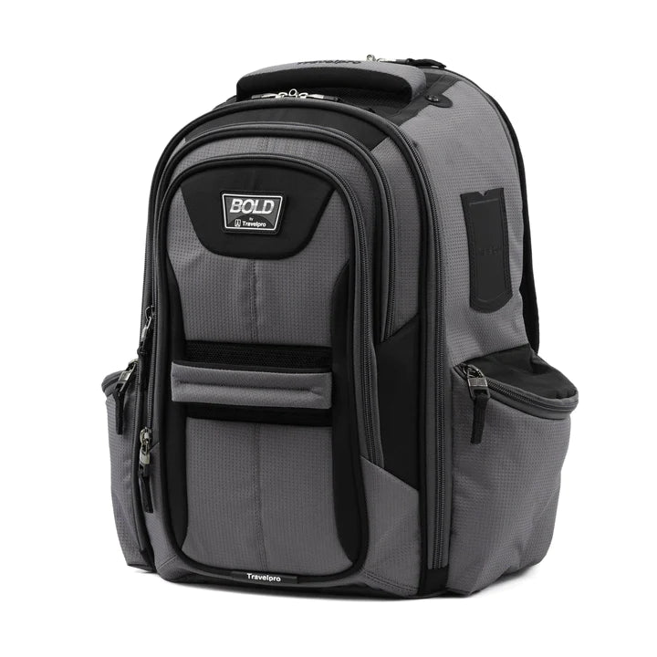 Travelpro Bold By Travelpro Computer Backpack With Compartments - Gray Black