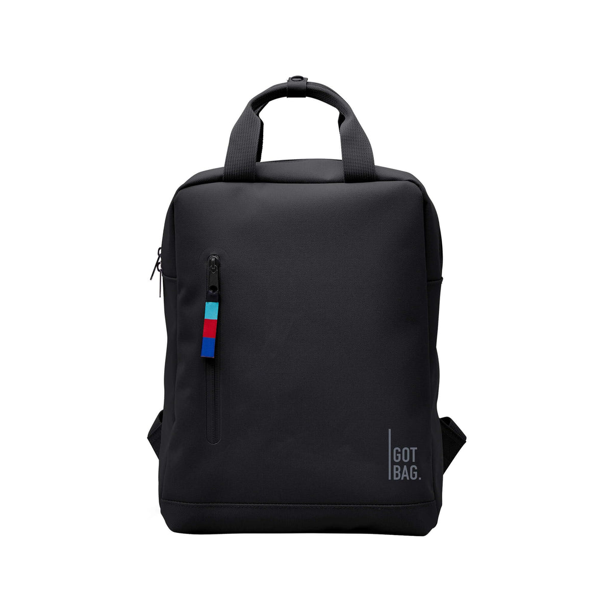 GotBag Daypack in Black — angle view