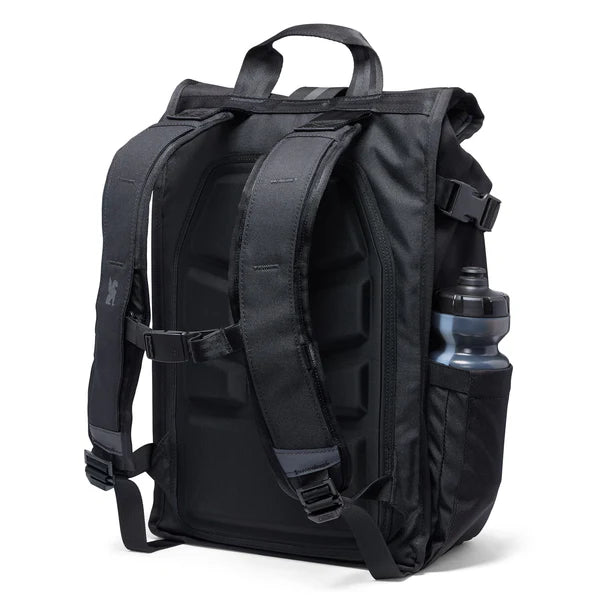 Chrome Industries Barrage 18L backpack – black, front view