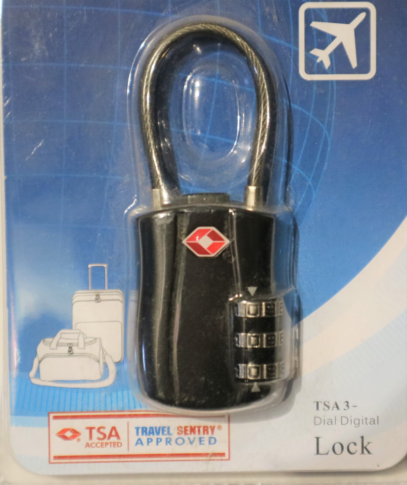 Camel Mountain 527 TSA Approved Lock 3 Dial image 2