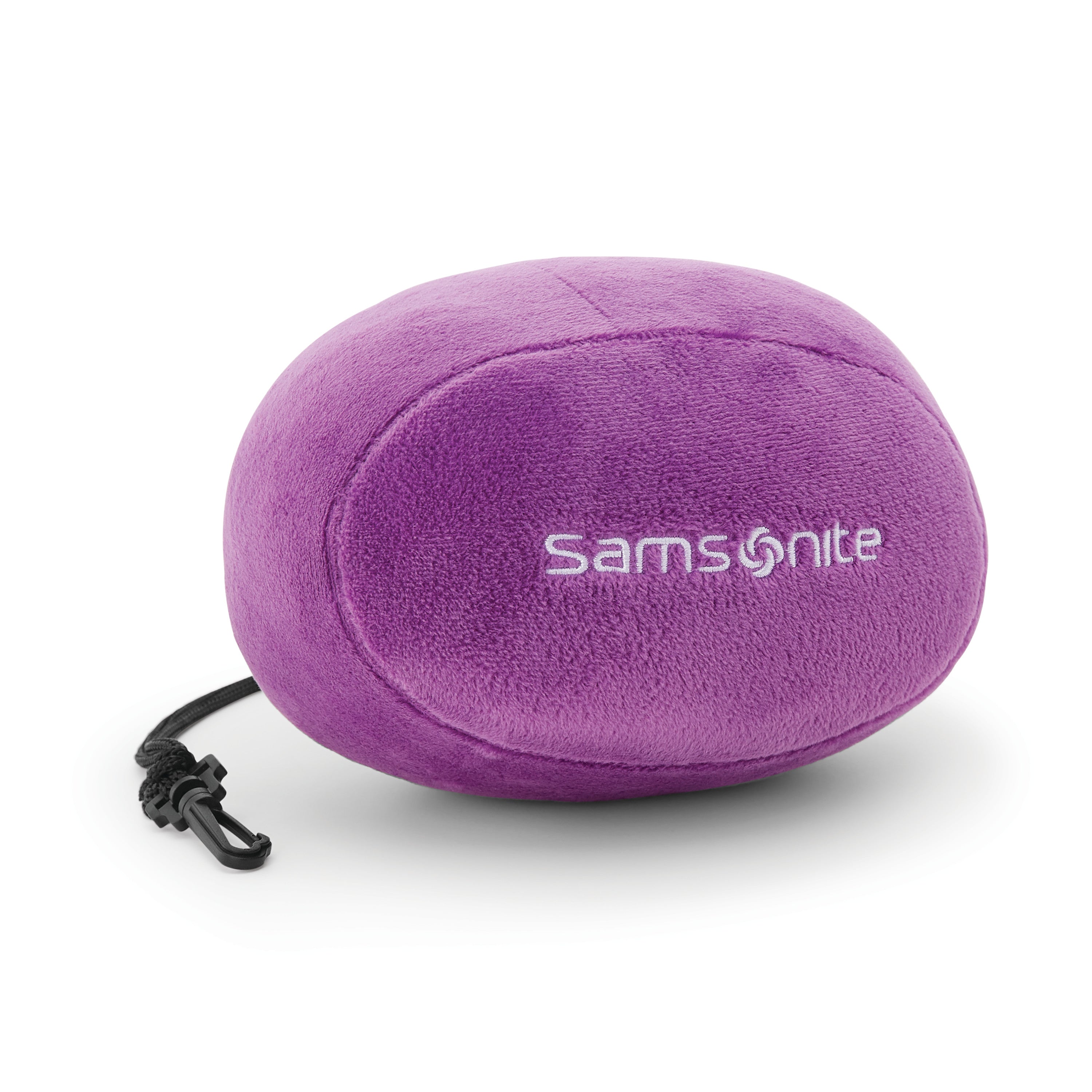 Samsonite Memory Foam Pillow with Pouch - Ultraviolet