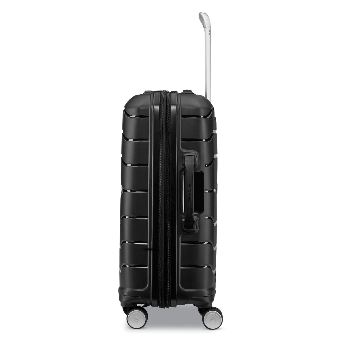 Samsonite Freeform 21" Spinner in Black — side view