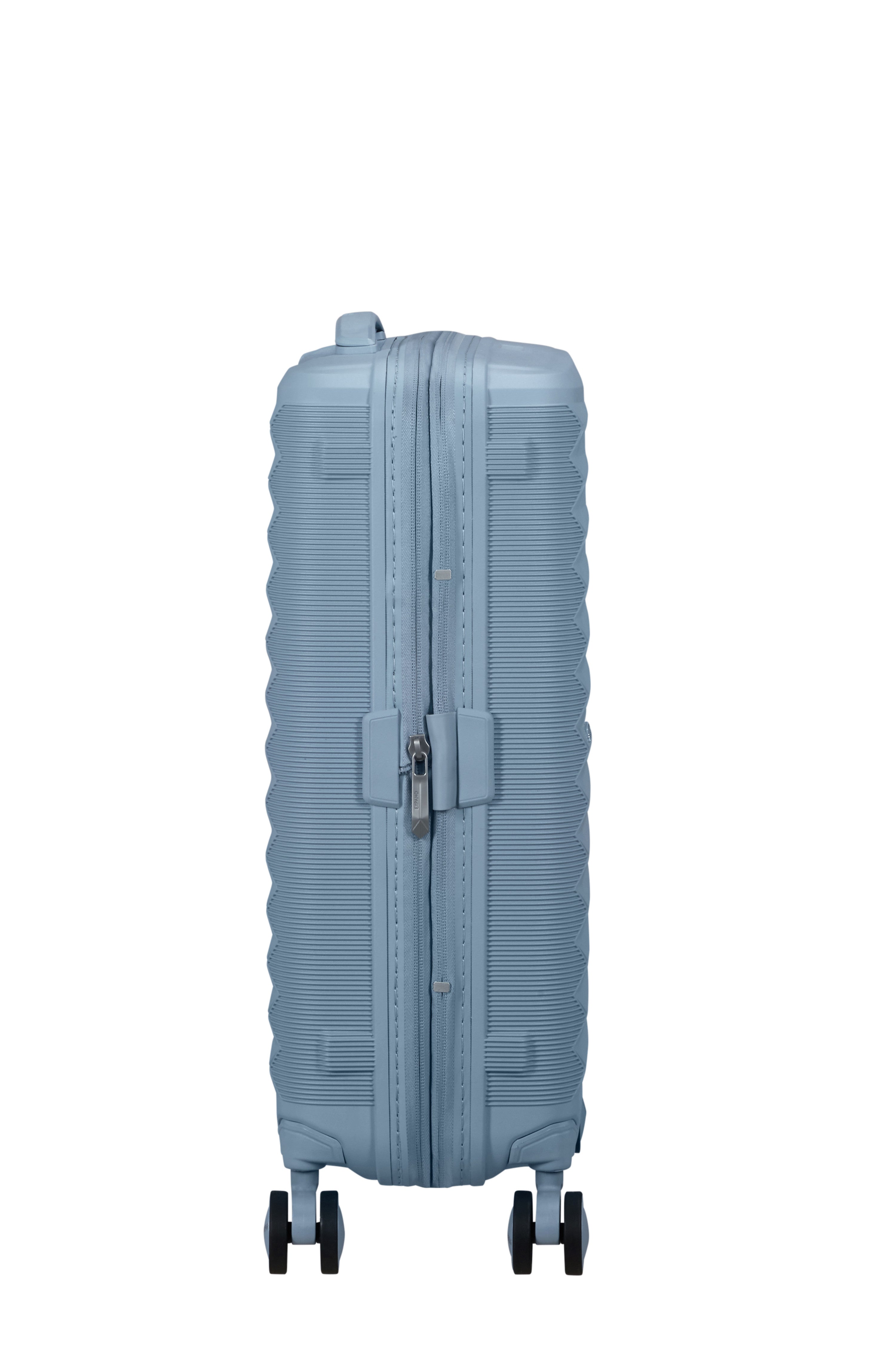 American Tourister FastForward Expandable Carry-On Spinner (20-inch) - STEEL BLUE