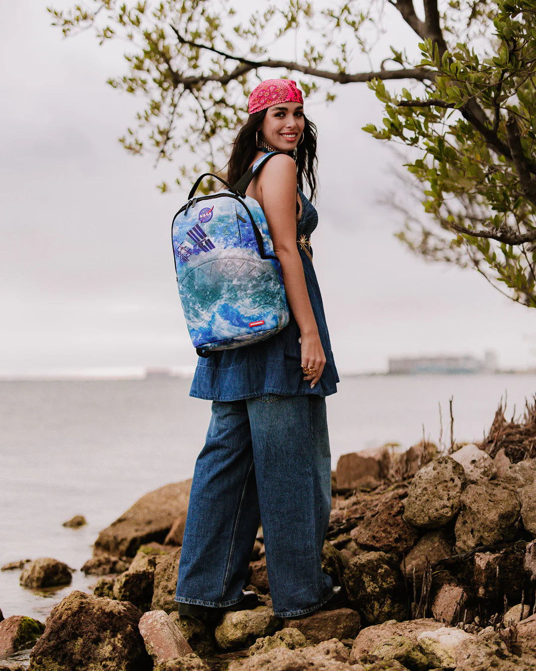 Sprayground Nasa Collab International Space Station Backpack, view 9