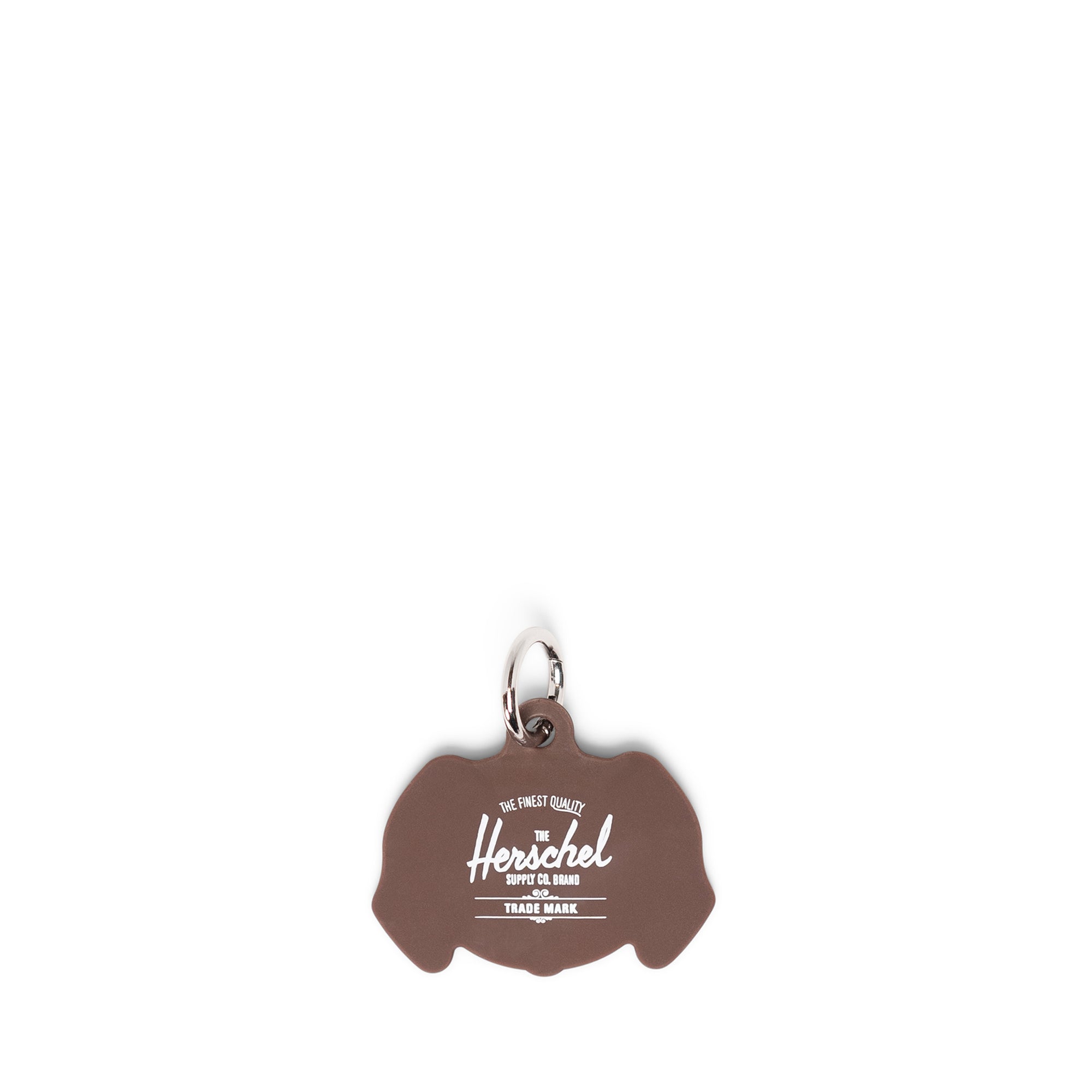 Herschel Dog Bag Charm in Brown Dog — back view
