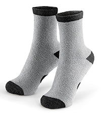 Go Travel Everyday Fluffy Sockzzz in Black — lifestyle