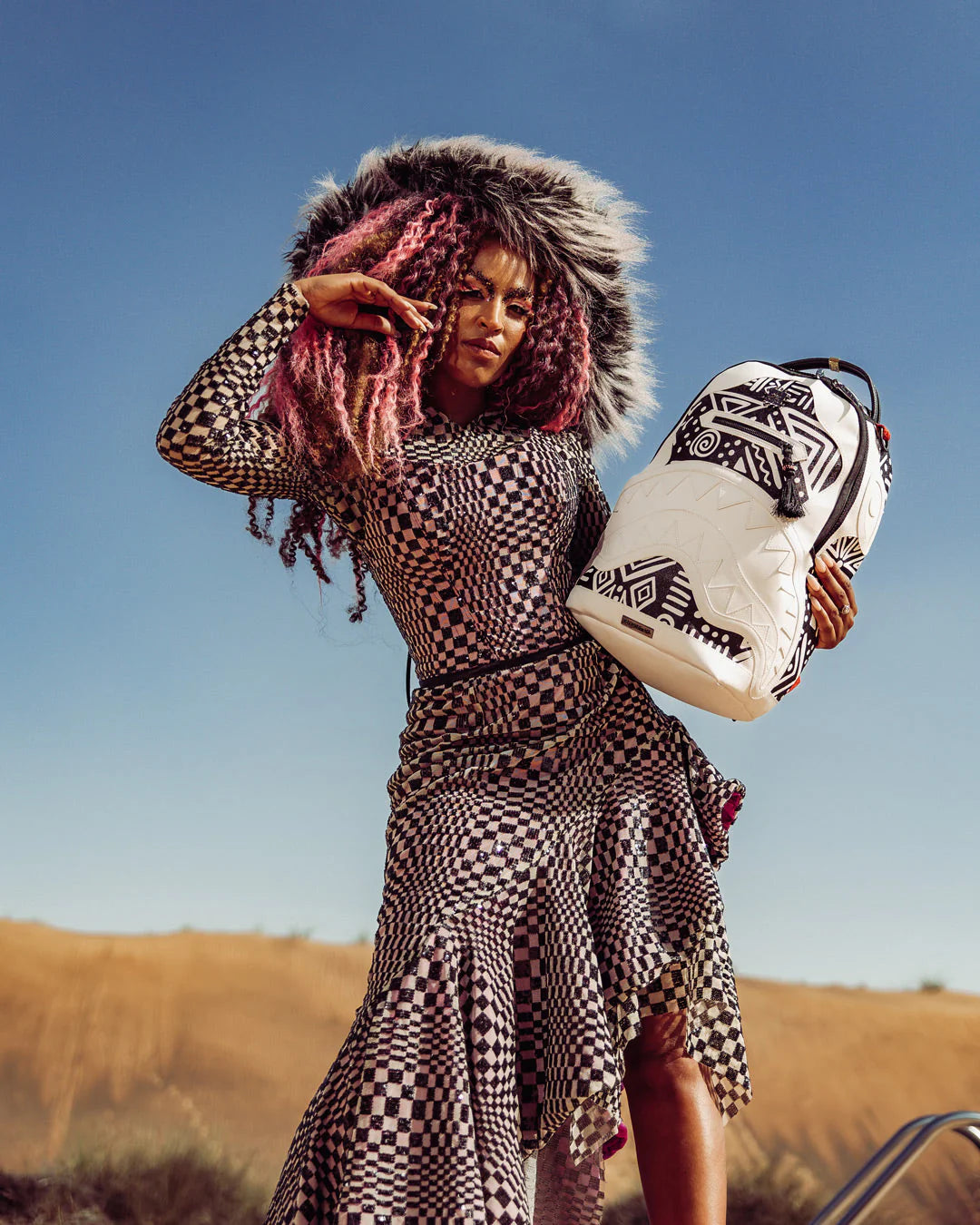 Sprayground A.I.8 African Intelligence - Origin Story Backpack image 2