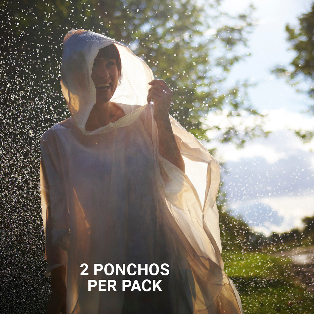 Go Travel Poncho & Pouch (Set of 2) in Clear — lifestyle 2
