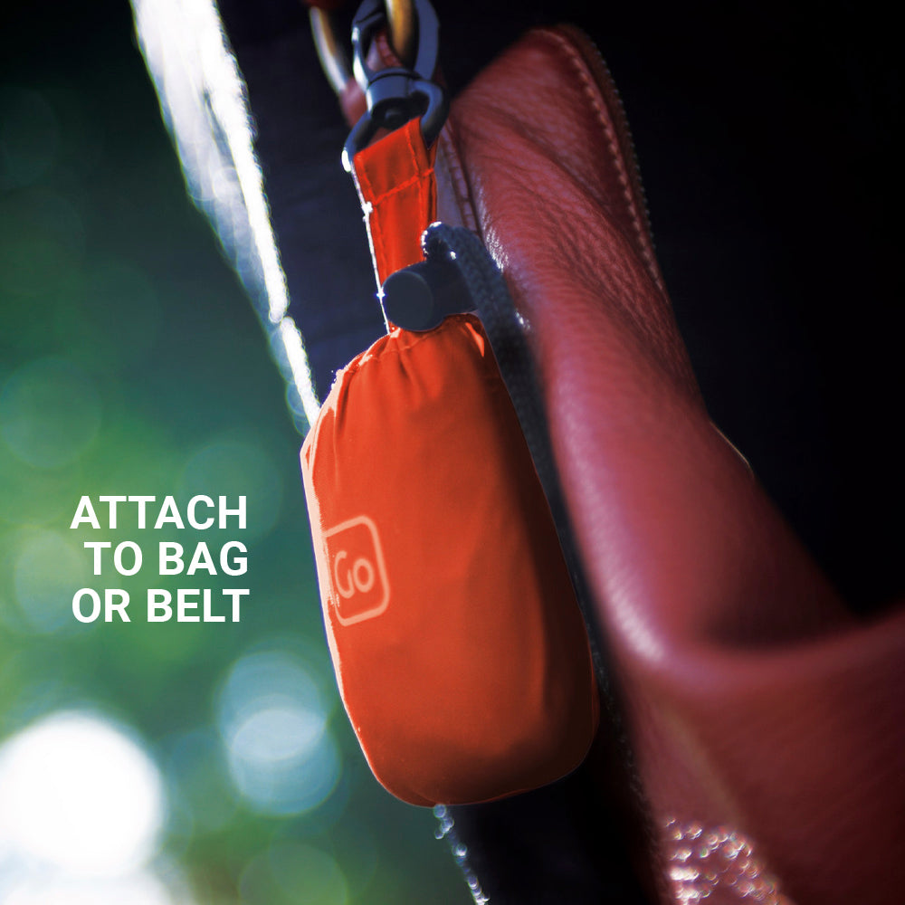 Go Travel Poncho & Pouch (Set of 2) in Clear — detail view