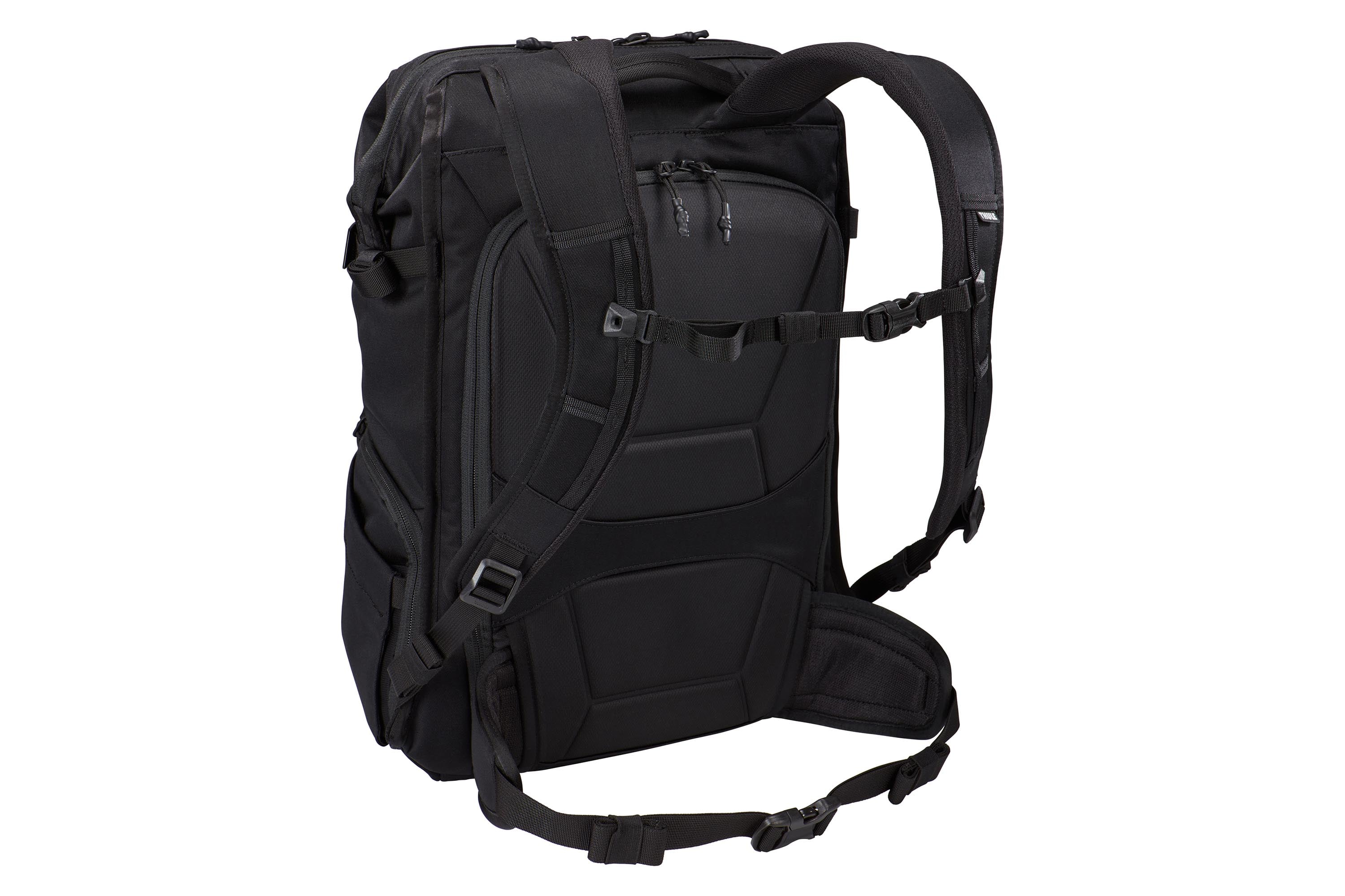 Thule Covert DSLR Backpack 24L in Black — angle view 3 # color_Black
