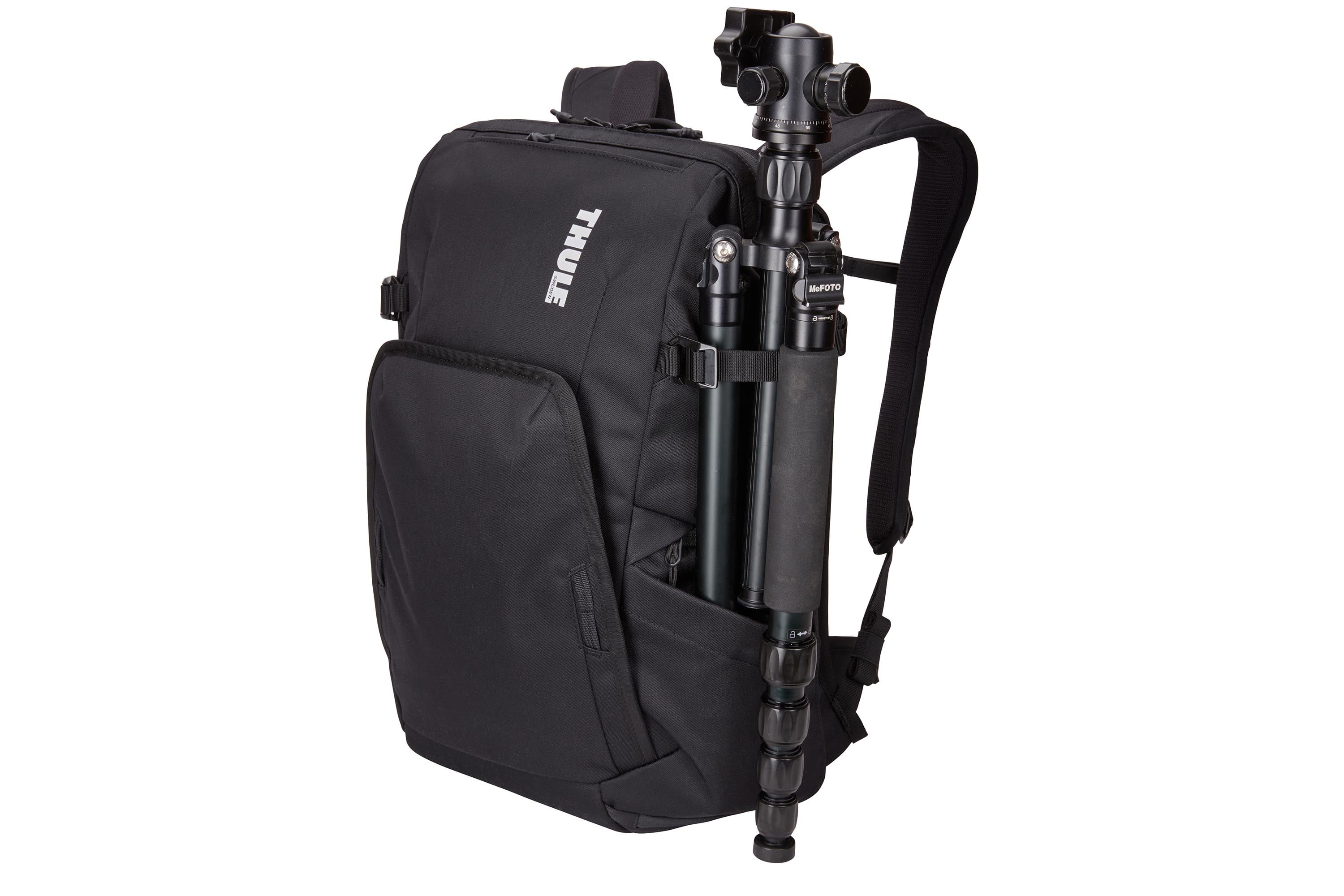 Thule Covert DSLR Backpack 24L in Black — angle view 5 # color_Black