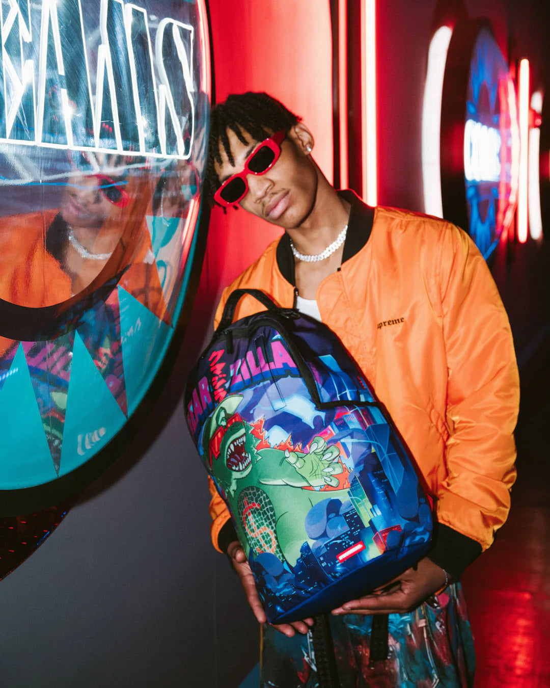 Sprayground Bearzilla: The Conquest Backpack, view 6