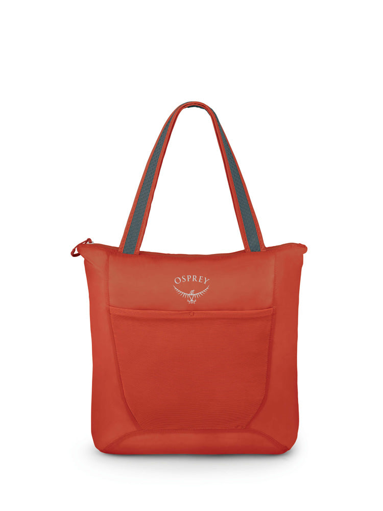 Osprey Ultralight Stuff Tote in Mars Orange — front view 2