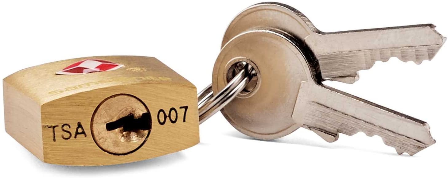 Samsonite 2-Pack Brass Key Lock, view 6